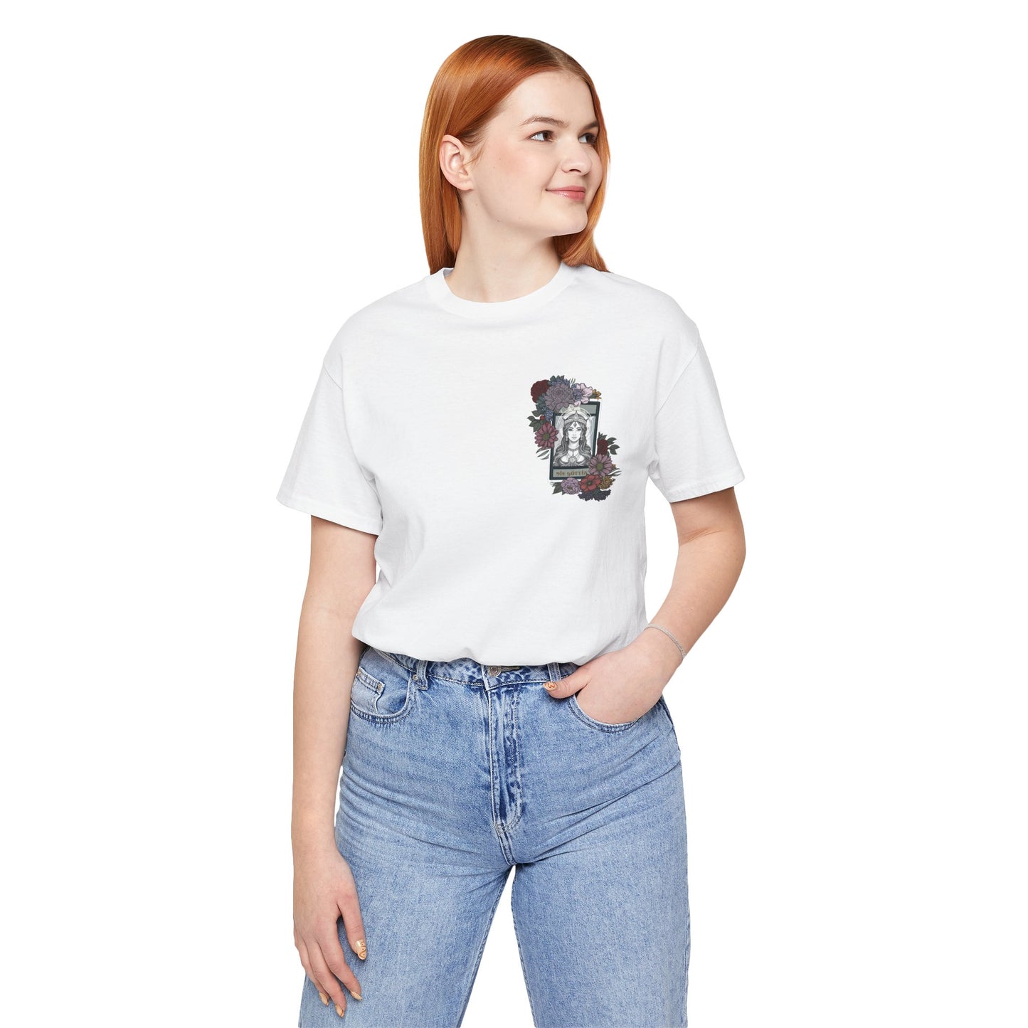 Floral Graphic Unisex T-Shirt - Feminine Art Tee for Everyday Wear