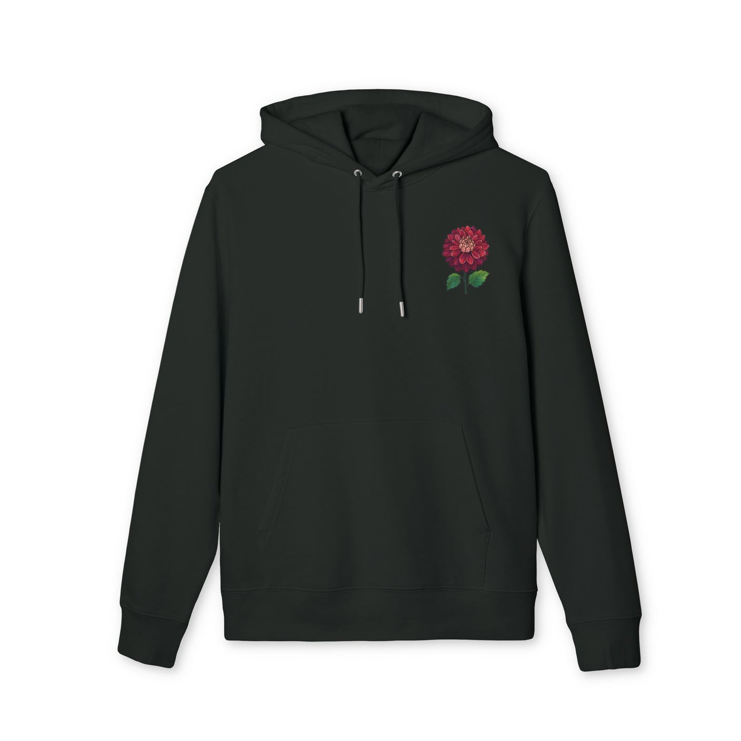 Flower Power Unisex Hoodie - Cozy Fall Floral Design "Dahlia"
