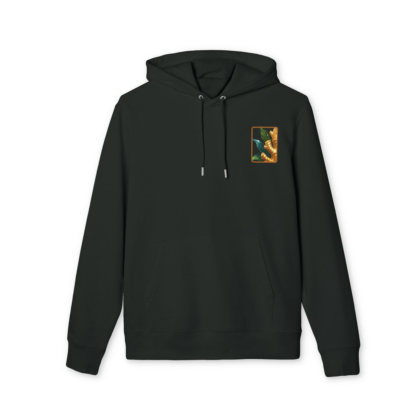 Ginger-Inspired Unisex Cruiser Hoodie - Botanical Art Design "Ginger"