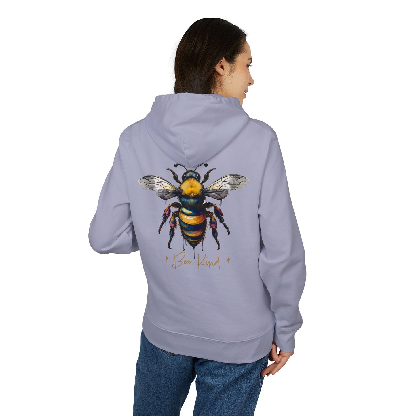 Bee Kind Unisex Heavy Blend™ Hooded Sweatshirt - Inspirational Bee Design