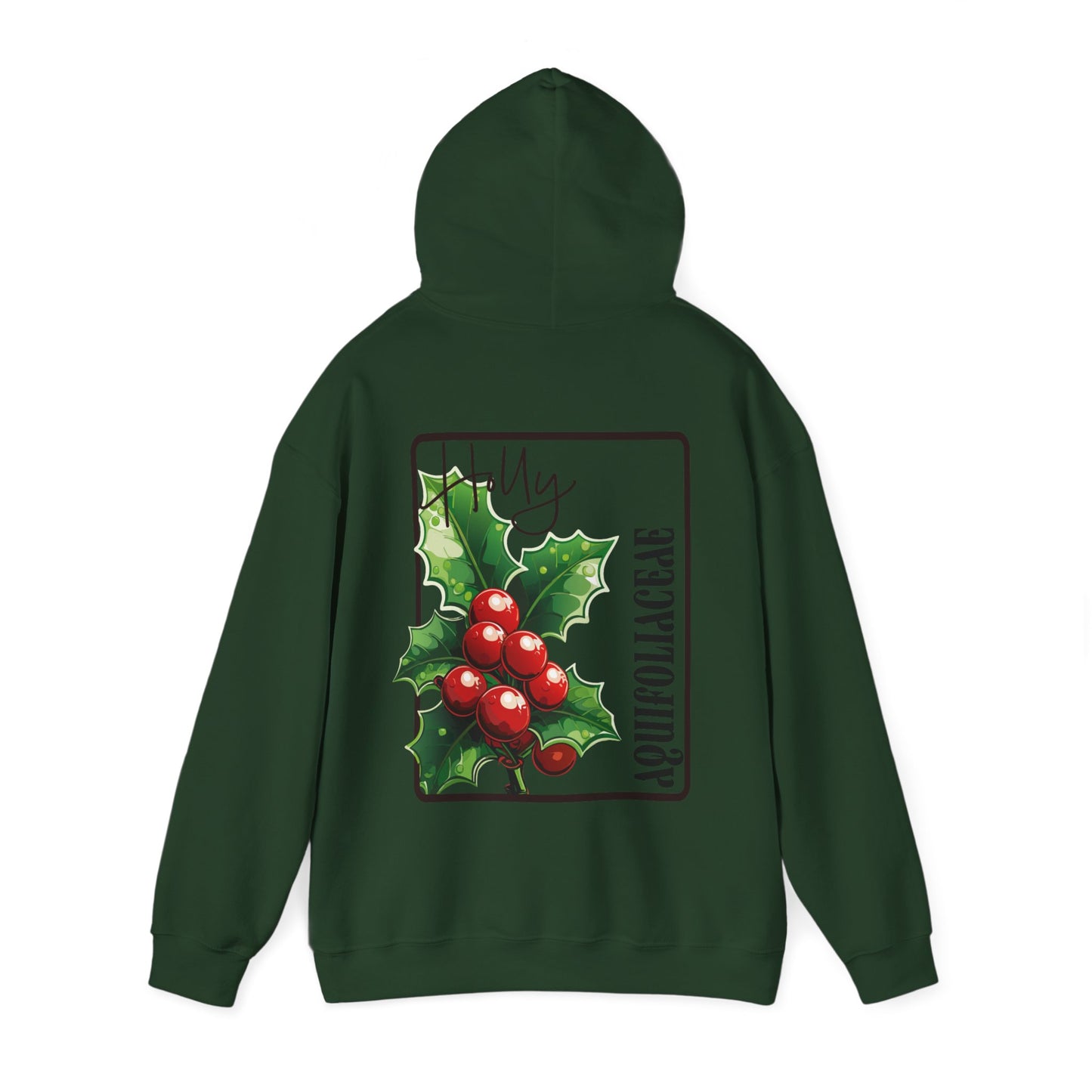 Holly Berry Christmas Hoodie - Unisex Heavy Blend™ Sweatshirt