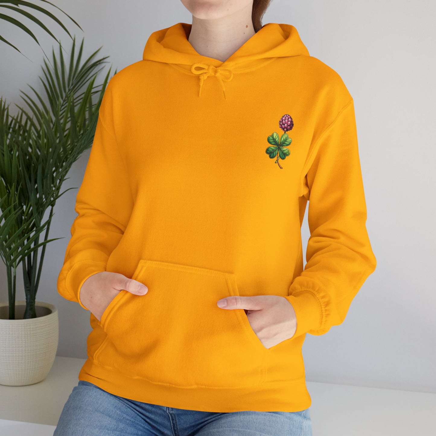 Clover Charm Unisex Heavy Blend™ Hooded Sweatshirt - St. Patrick's Day Apparel