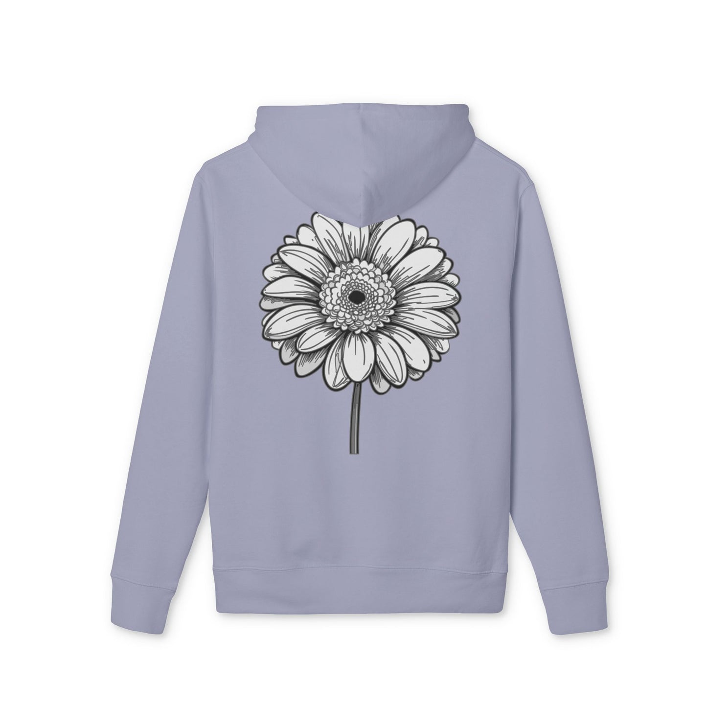 Groovy Flower Design Unisex Hoodie – Heavy Blend™ Sweatshirt for Casual Vibes