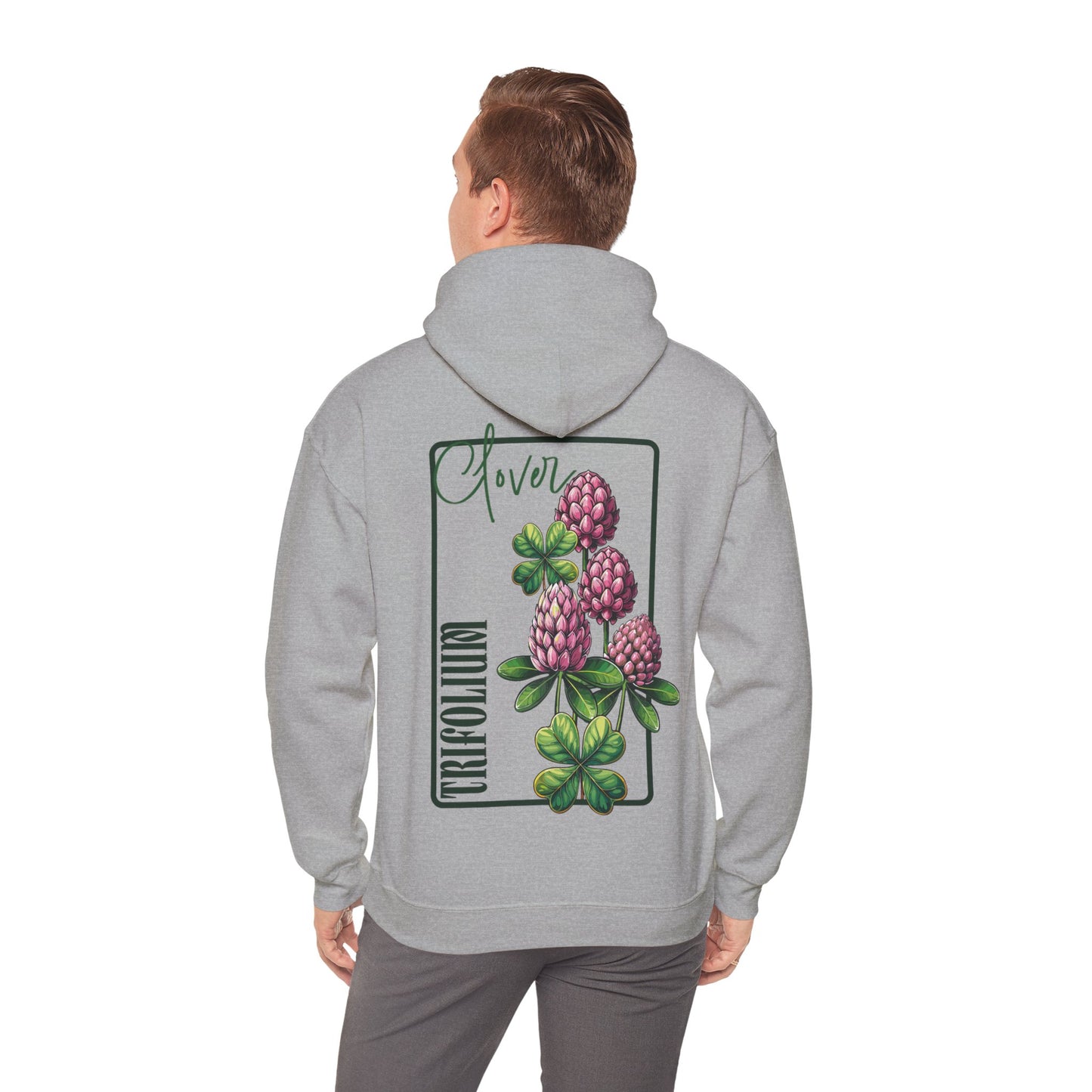 Clover Charm Unisex Heavy Blend™ Hooded Sweatshirt - St. Patrick's Day Apparel