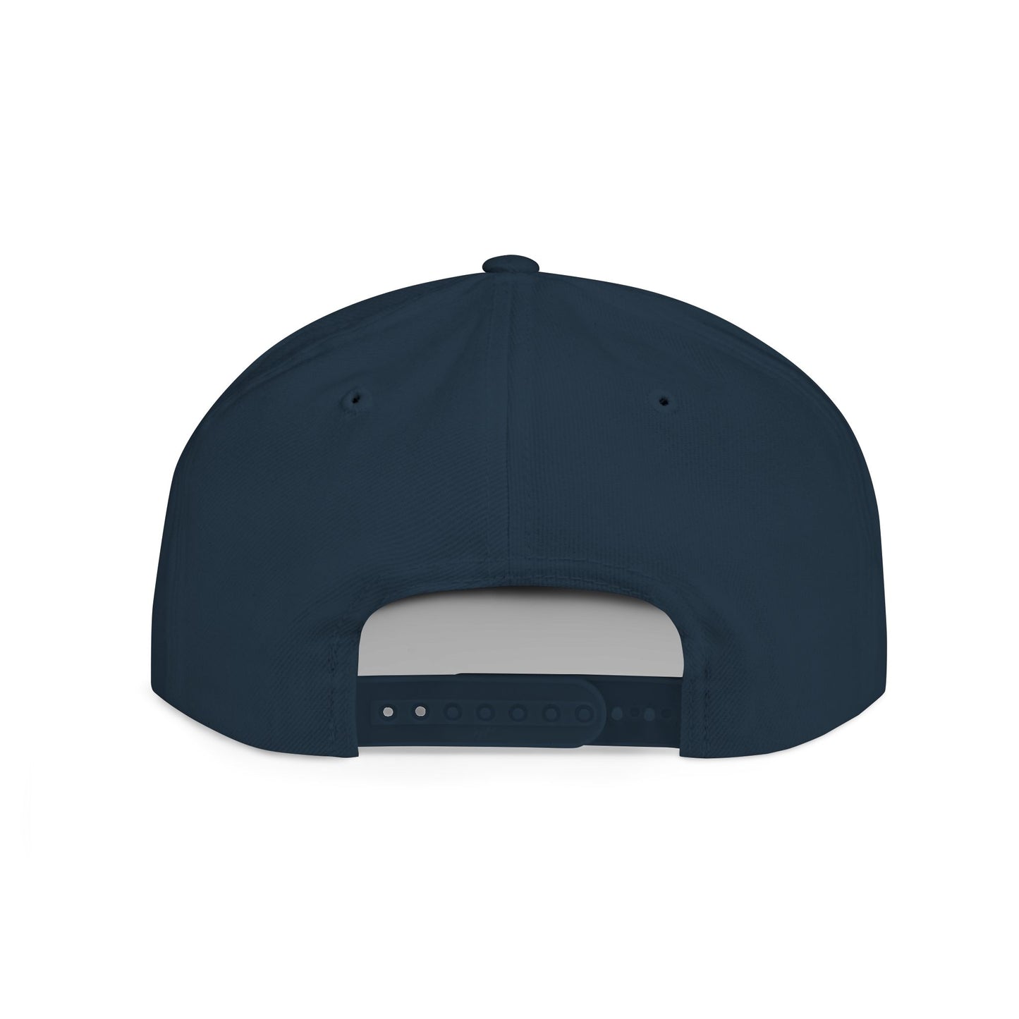 Daisy Flat Bill Snapback Hat - Floral Embroidery Cap for Spring & Summer Style