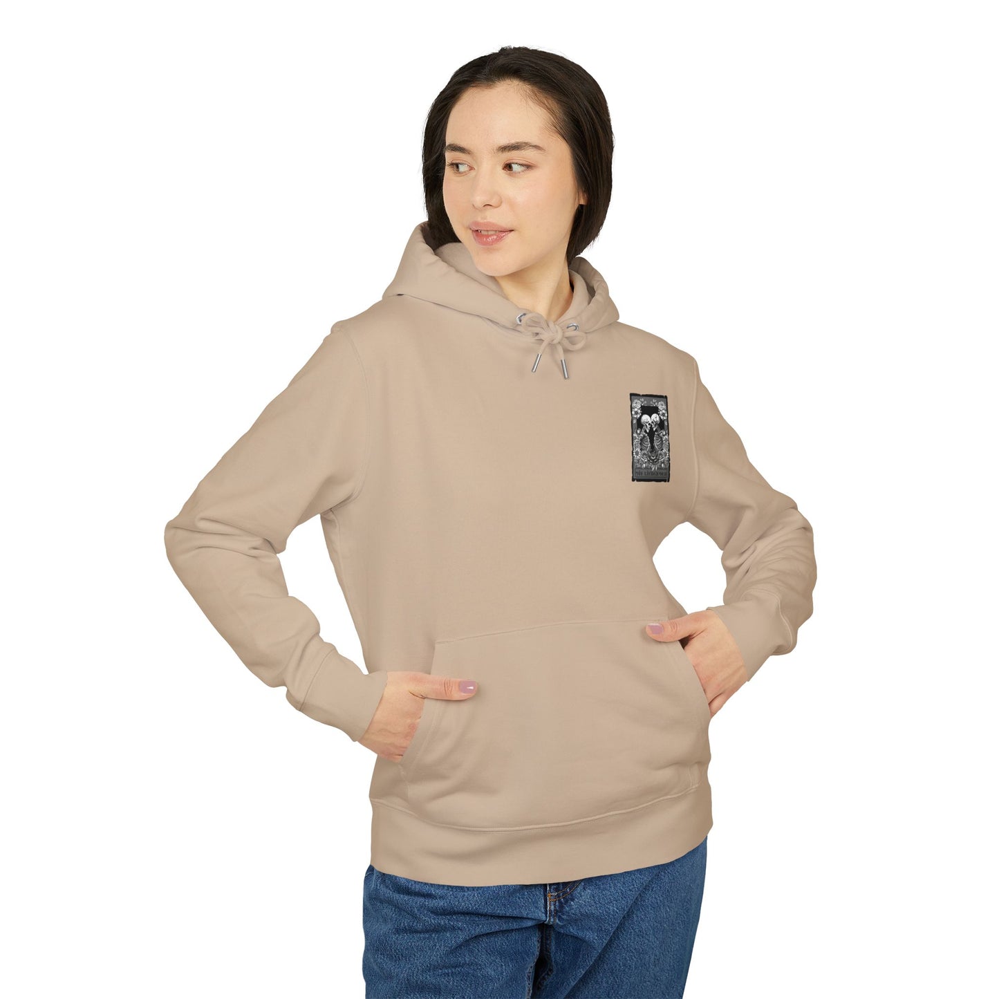 Unisex Skeleton Love Hoodie - Die Lieben Den - Stylish & Comfortable Streetwear