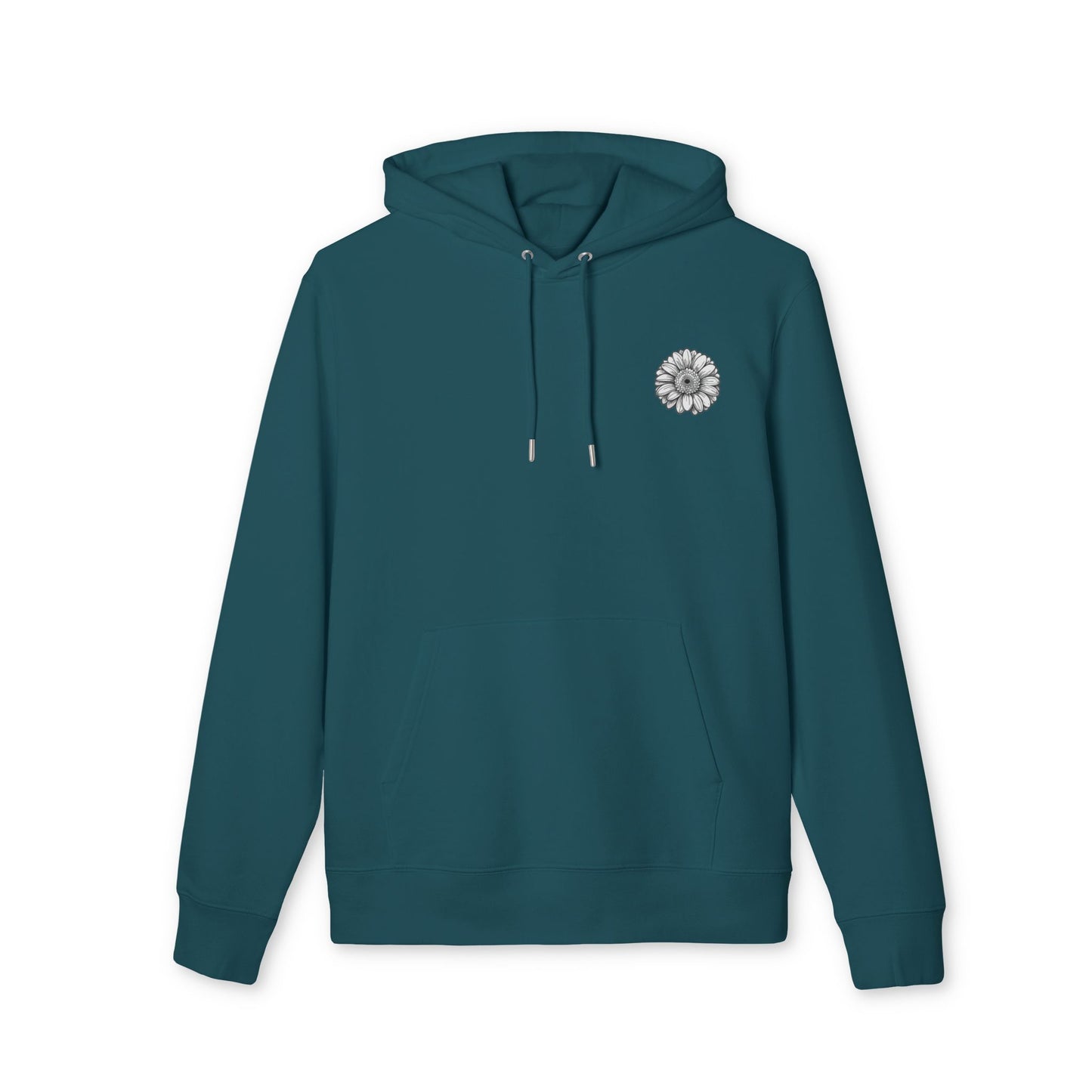 Groovy Flower Design Unisex Hoodie – Heavy Blend™ Sweatshirt for Casual Vibes