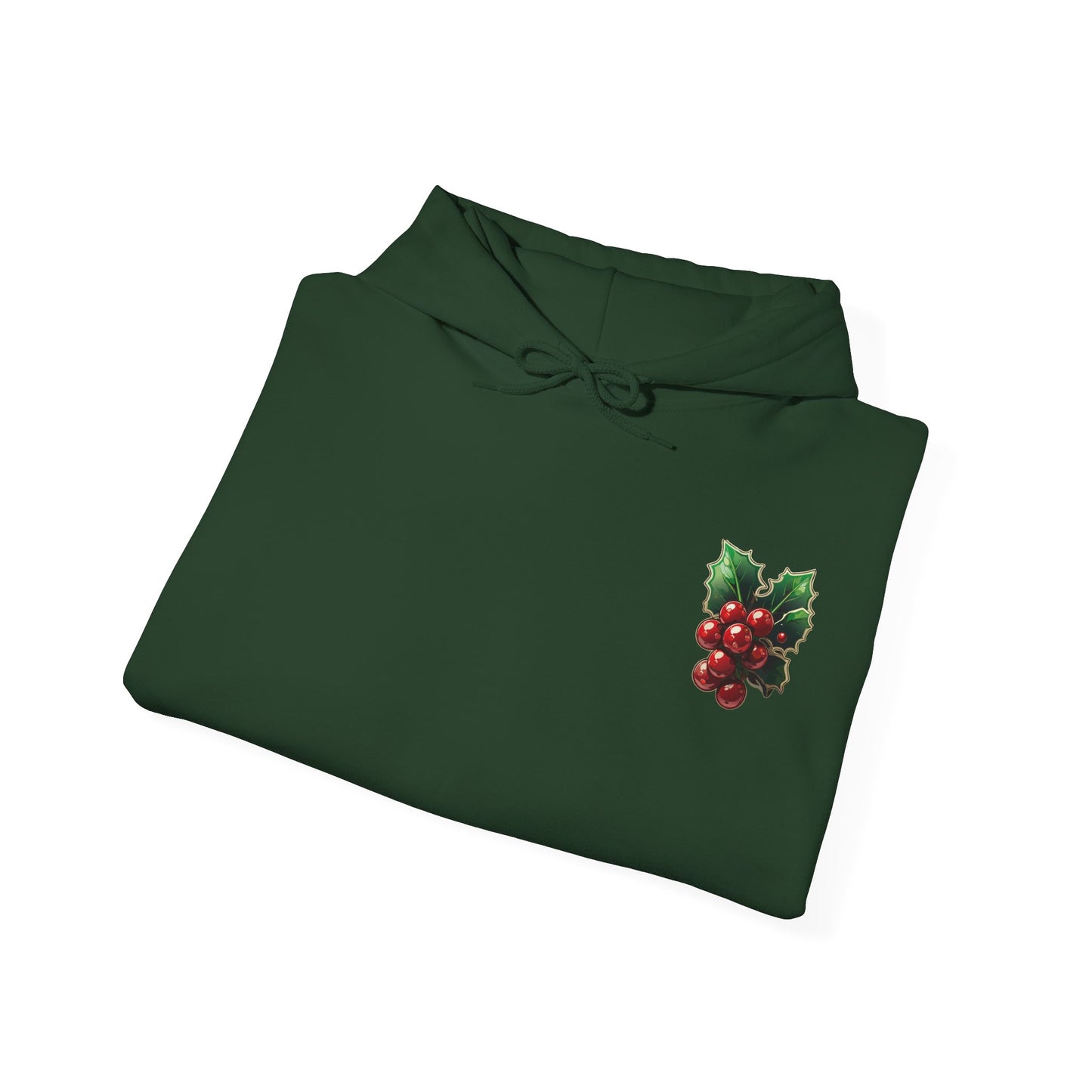 Holly Berry Christmas Hoodie - Unisex Heavy Blend™ Sweatshirt