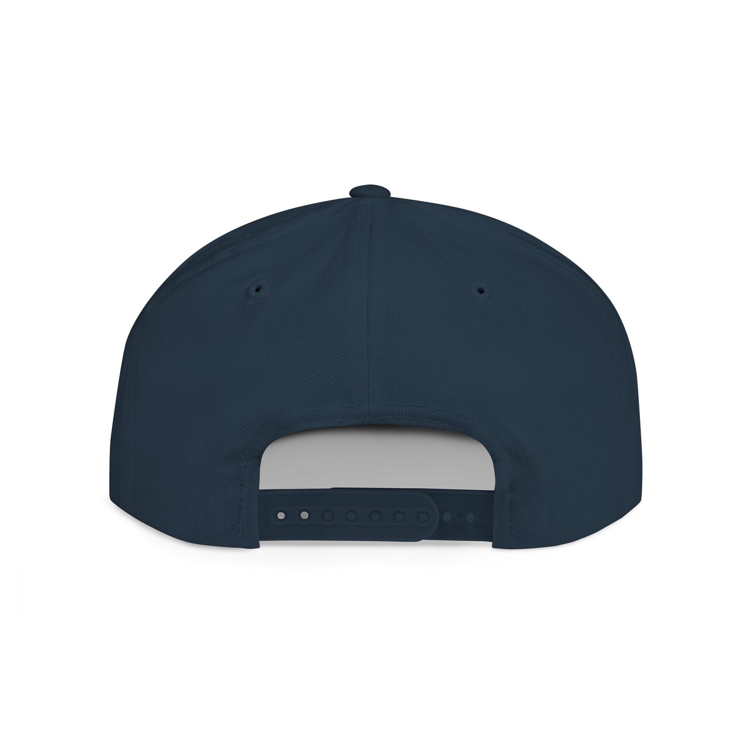 Daisy Flat Bill Snapback Hat - Floral Embroidery Cap for Spring & Summer Style