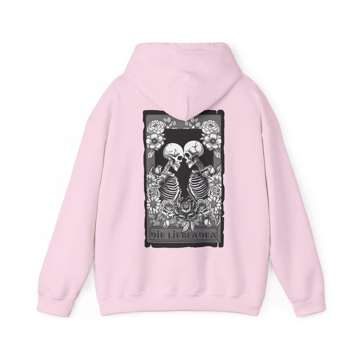 Die Liebenden Skeletons Hoodie - Unisex Heavy Blend Sweatshirt for Halloween & Unique Styling