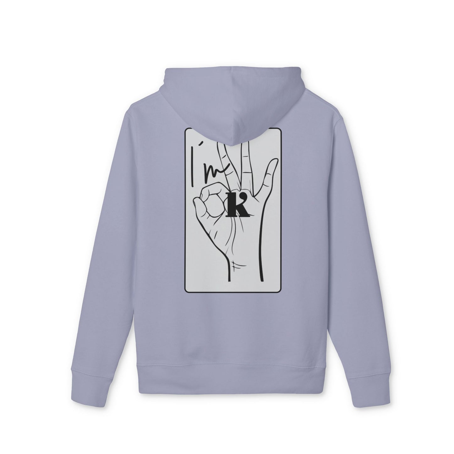 Copy of Hoodie - 'im ok' cool and casual design