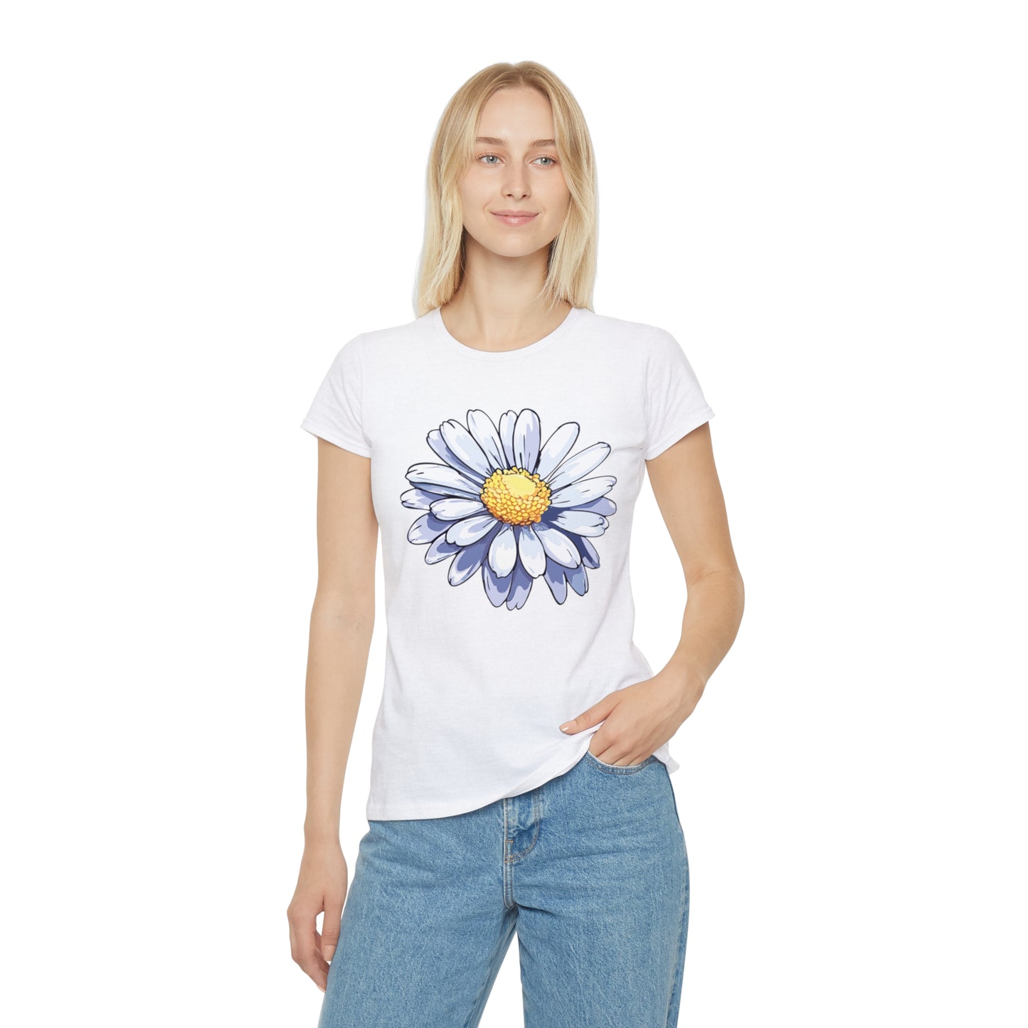 Daisy Floral Women's T-Shirt - Iconic Spring Style