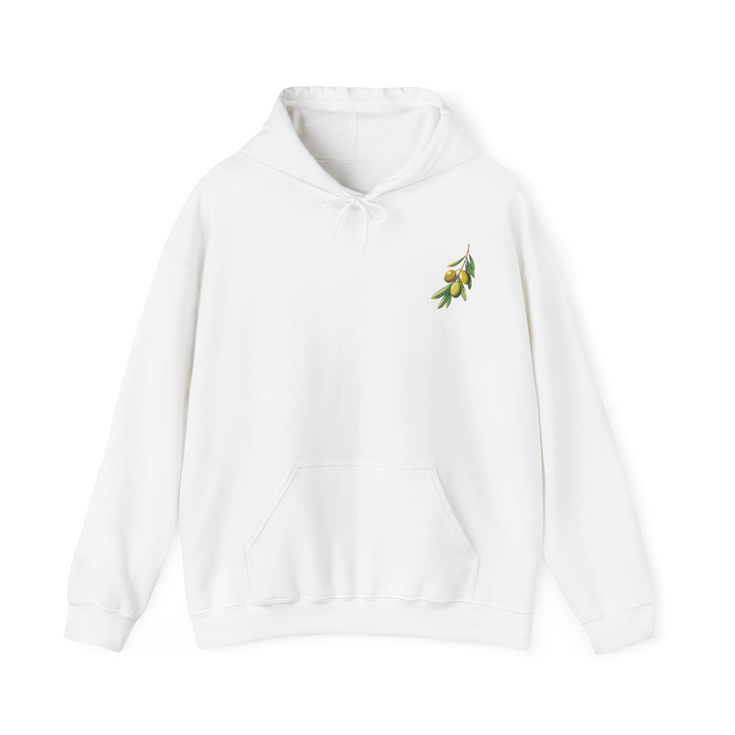 Olive Branch Graphic Hoodie - Unisex Heavy Blend™ Sweatshirt