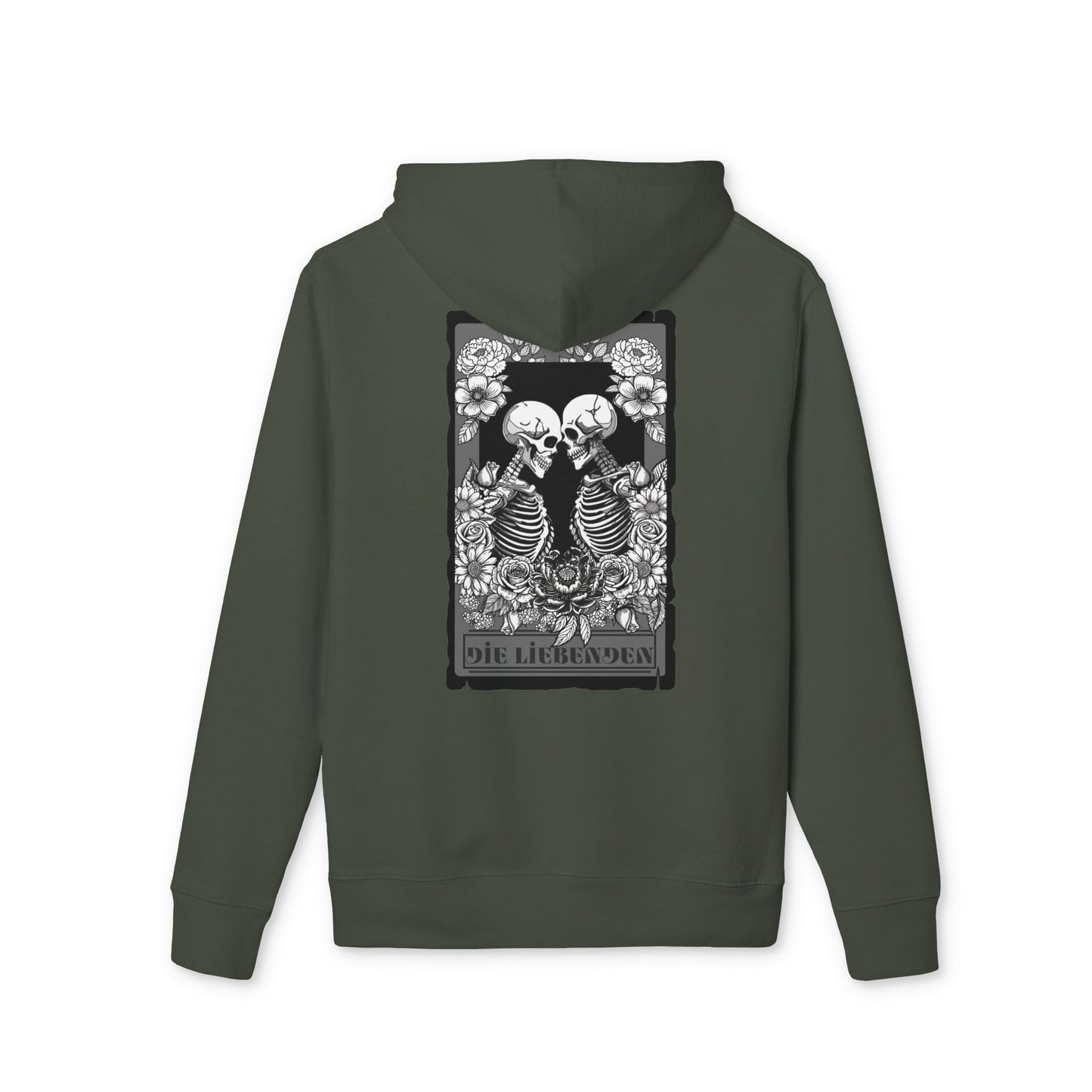 Unisex Skeleton Love Hoodie - Die Lieben Den - Stylish & Comfortable Streetwear