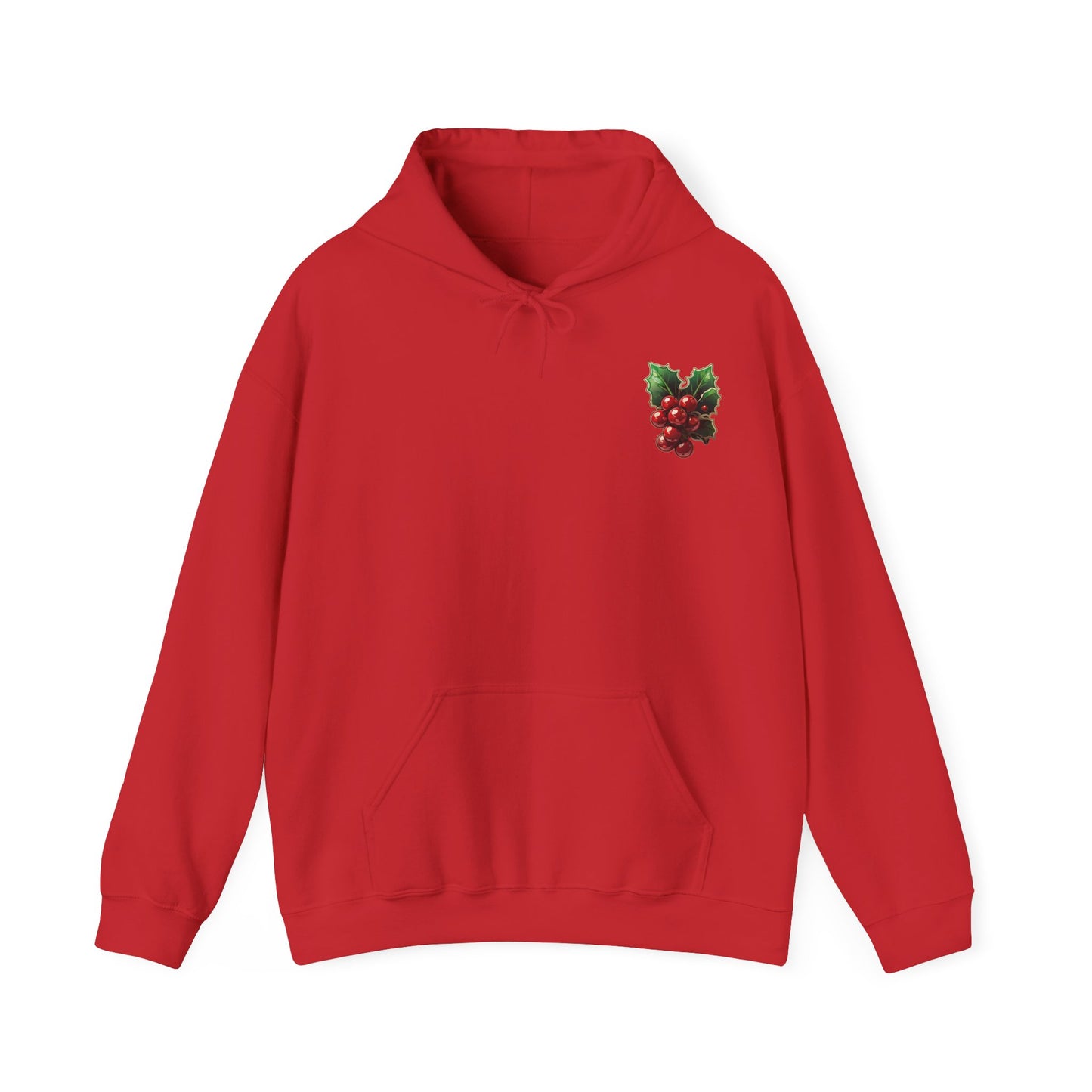 Holly Berry Christmas Hoodie - Unisex Heavy Blend™ Sweatshirt