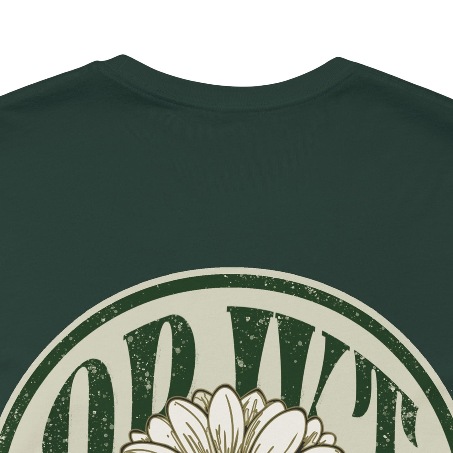 Floral Art Unisex Tee - Positive Vibes & Nature Inspired Apparel