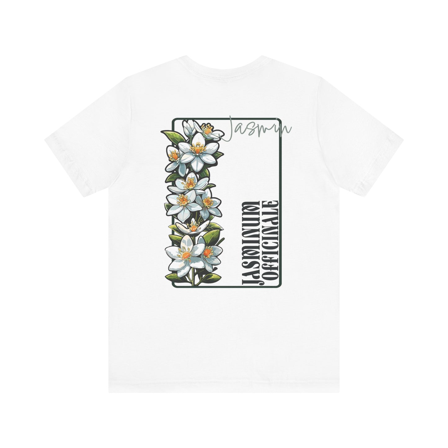 Floral Unisex Jersey Tee - 'La Spirituellement Officielle' Design