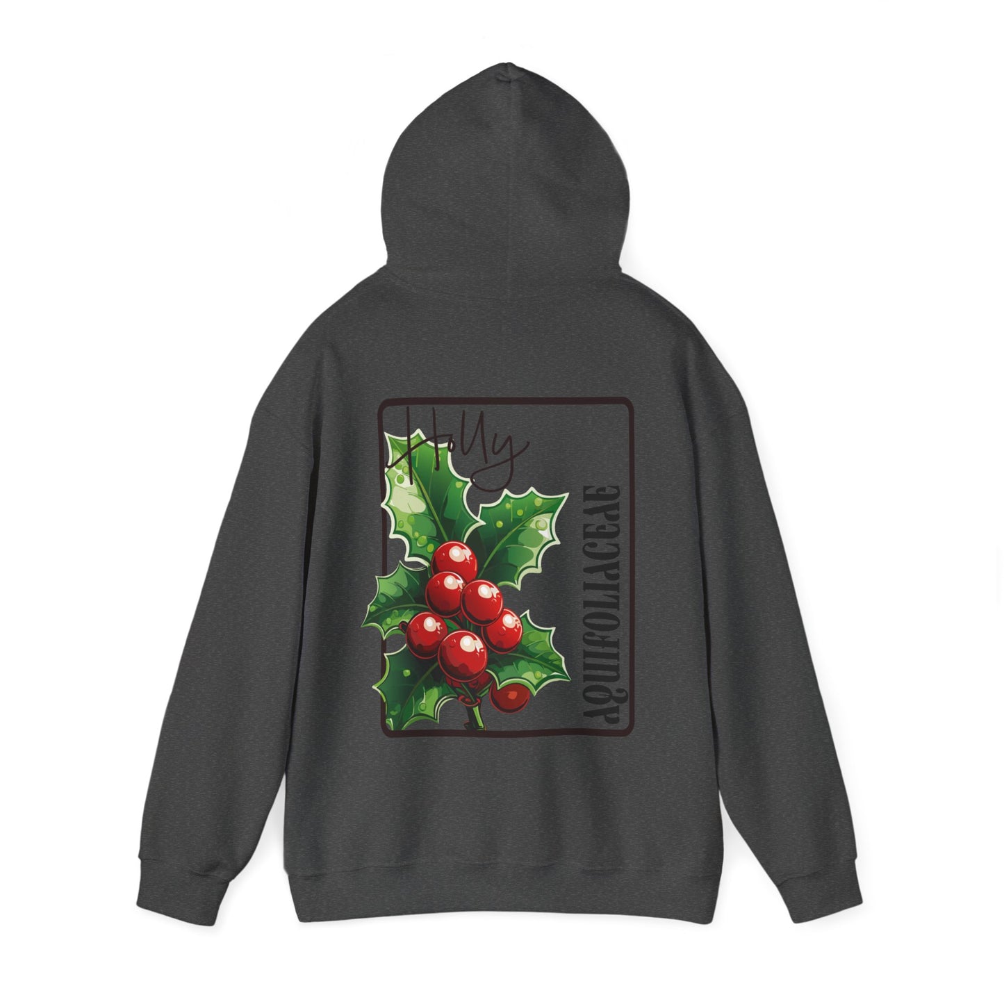 Holly Berry Christmas Hoodie - Unisex Heavy Blend™ Sweatshirt