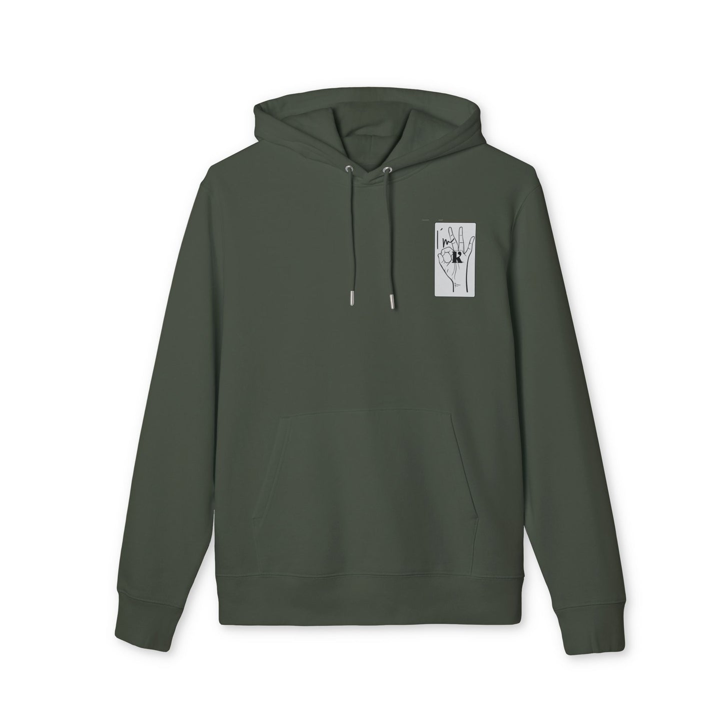 Copy of Hoodie - 'im ok' cool and casual design