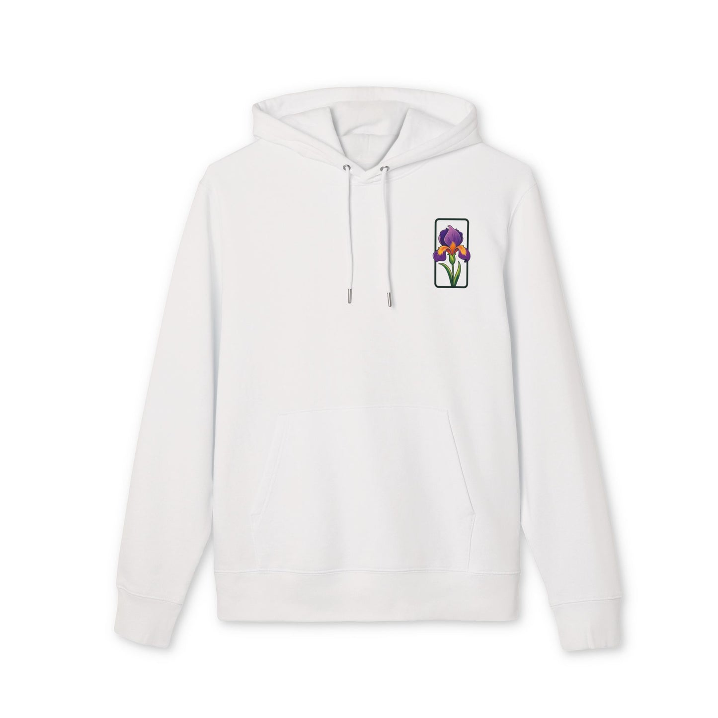 Floral Graphic Unisex Hoodie - Perfect for Spring Celebrations "Iris"