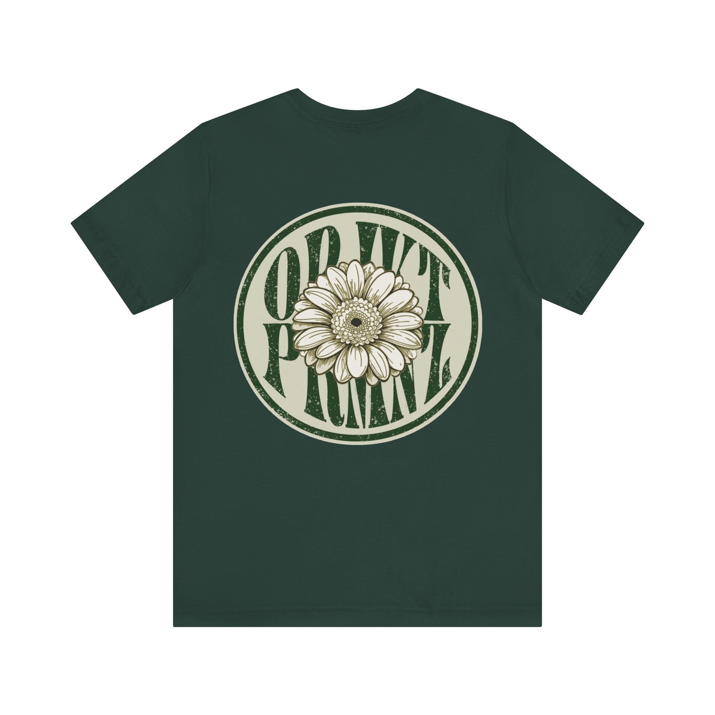 Floral Art Unisex Tee - Positive Vibes & Nature Inspired Apparel