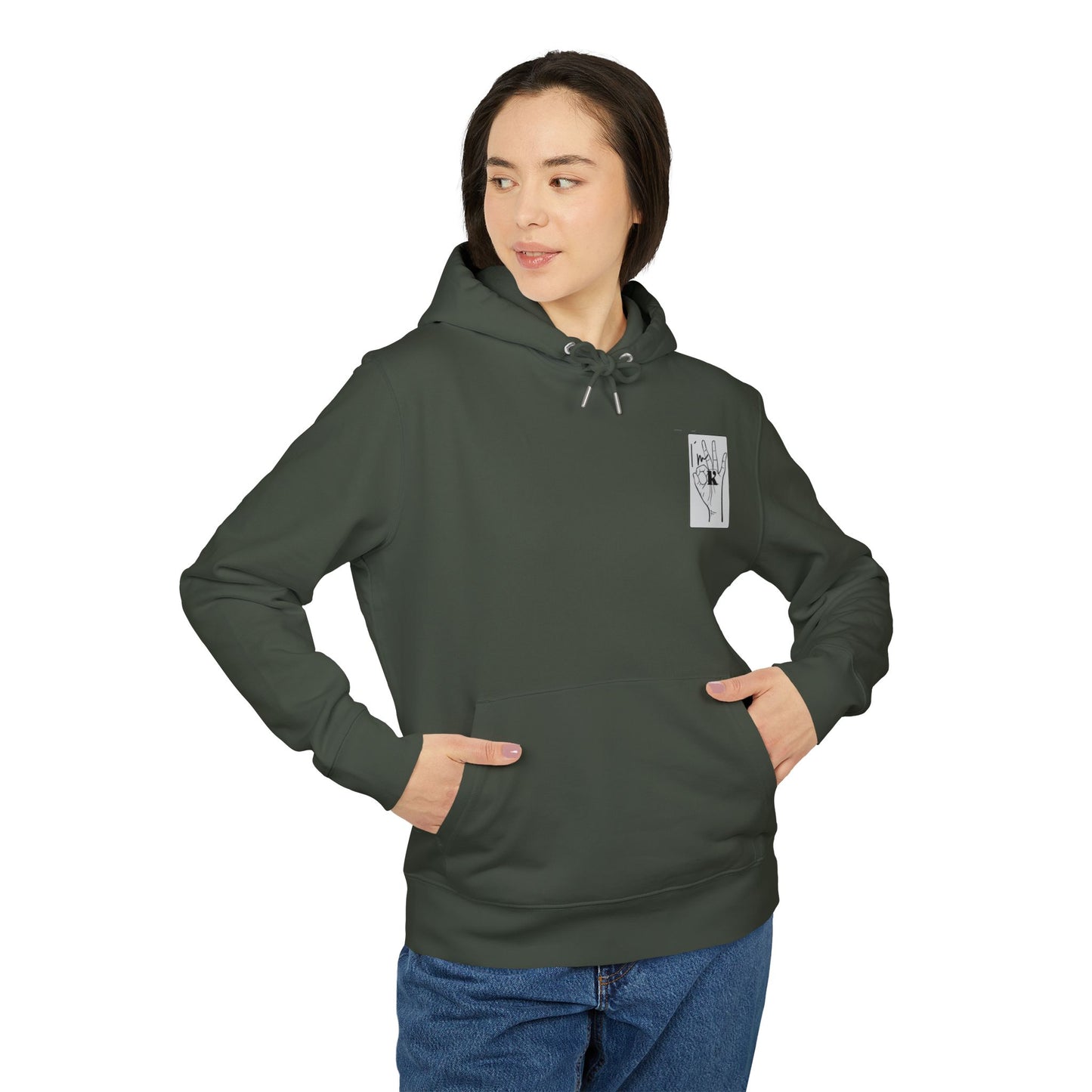 Copy of Hoodie - 'im ok' cool and casual design