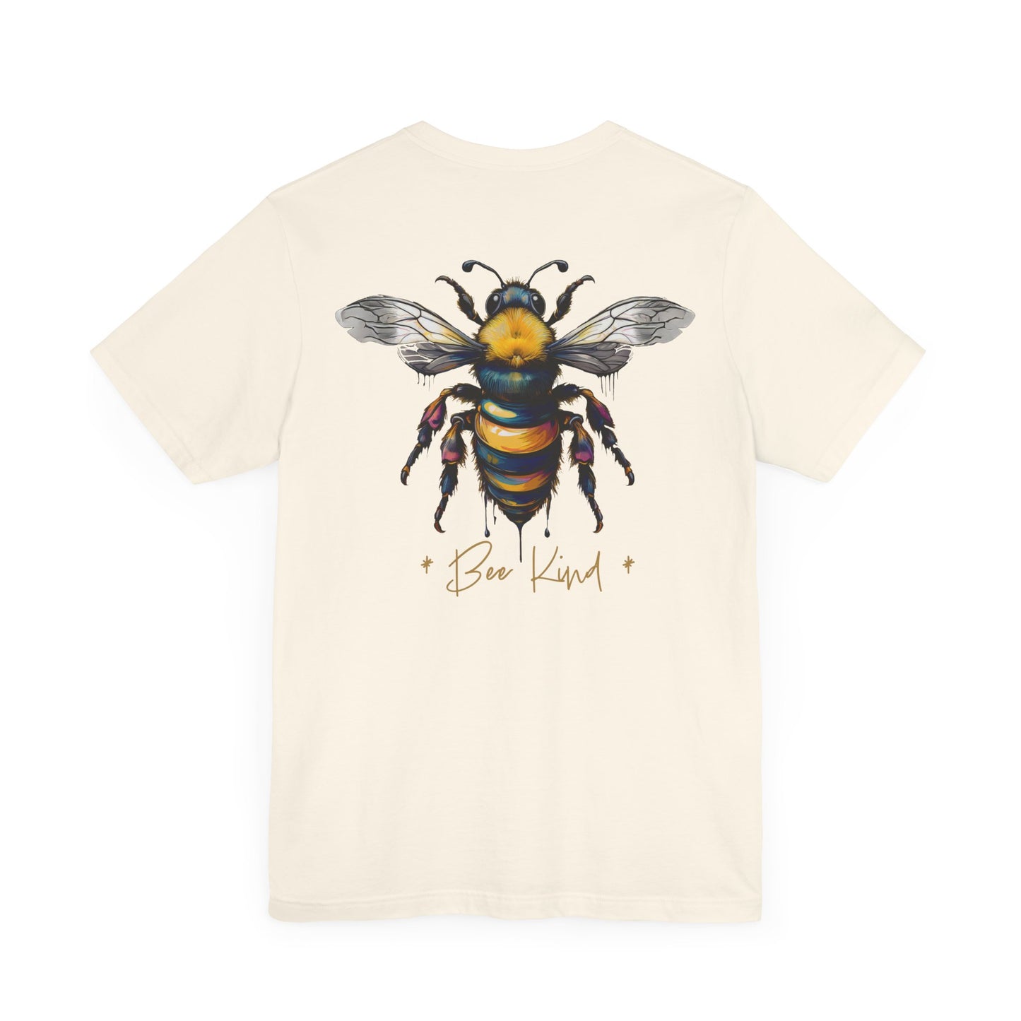 Bee Kind Unisex Jersey Short Sleeve Tee - Positive Vibes Apparel