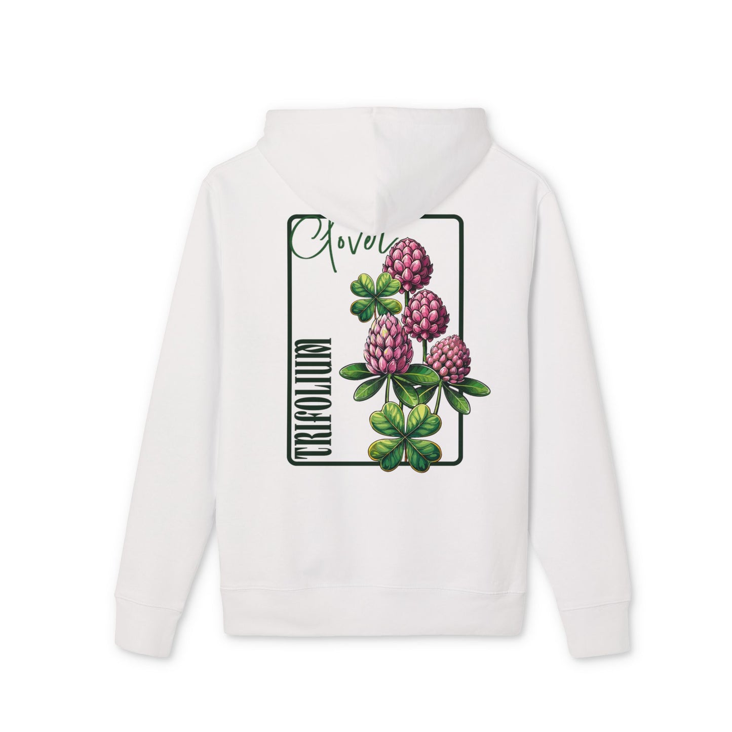 Floral Clover Design Hoodie for Nature Lovers "Clover"