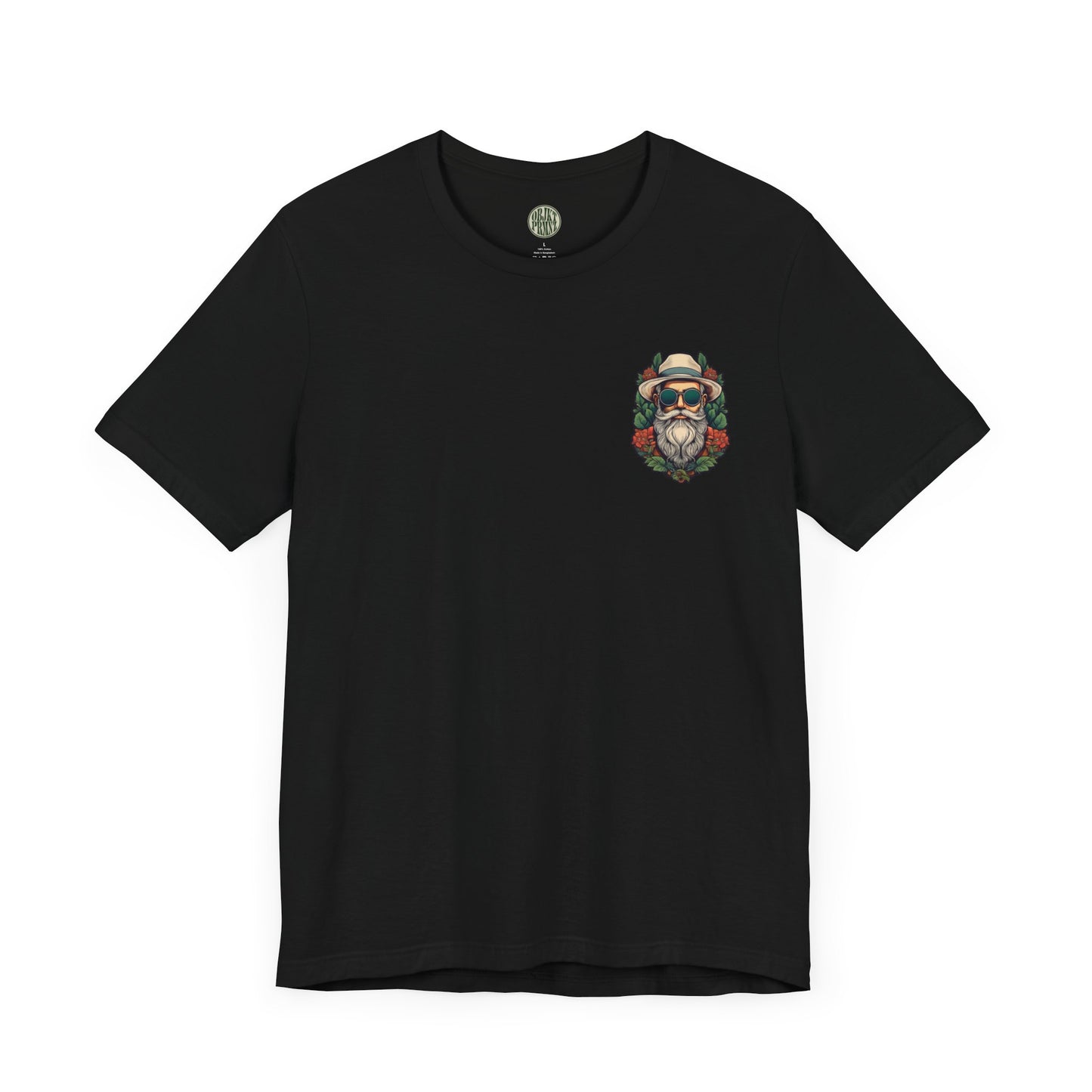 Cool Vintage-Inspired Unisex Tee - Bearded Man with Sunglasses Design