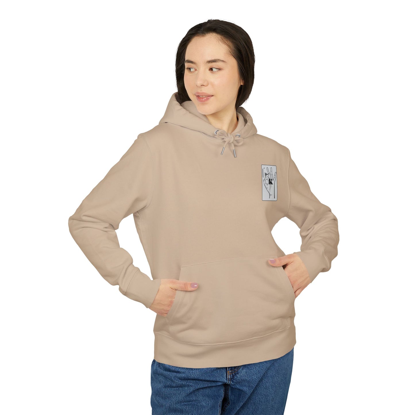 Copy of Hoodie - 'im ok' cool and casual design
