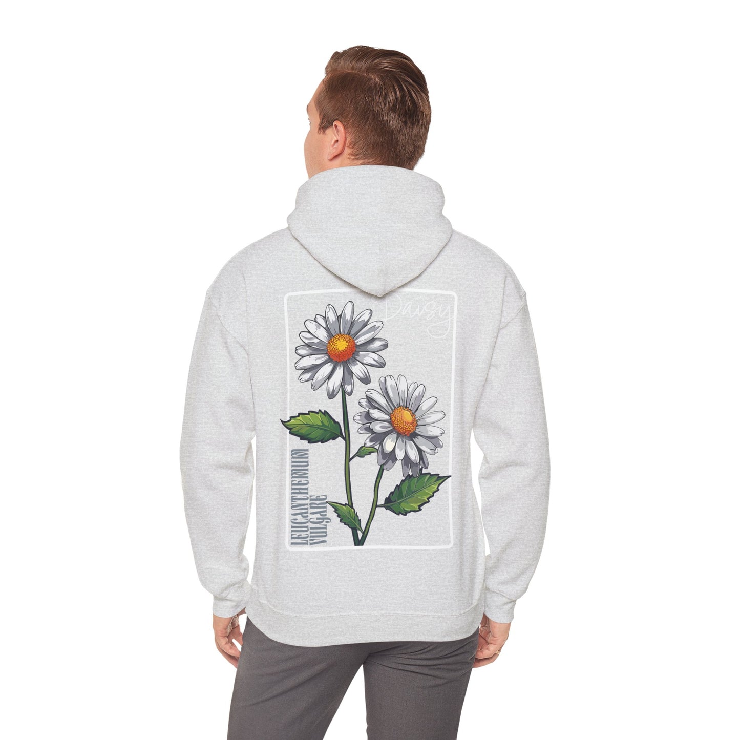 Daisy Floral Hoodie - Cozy Unisex Sweatshirt for Nature Lovers