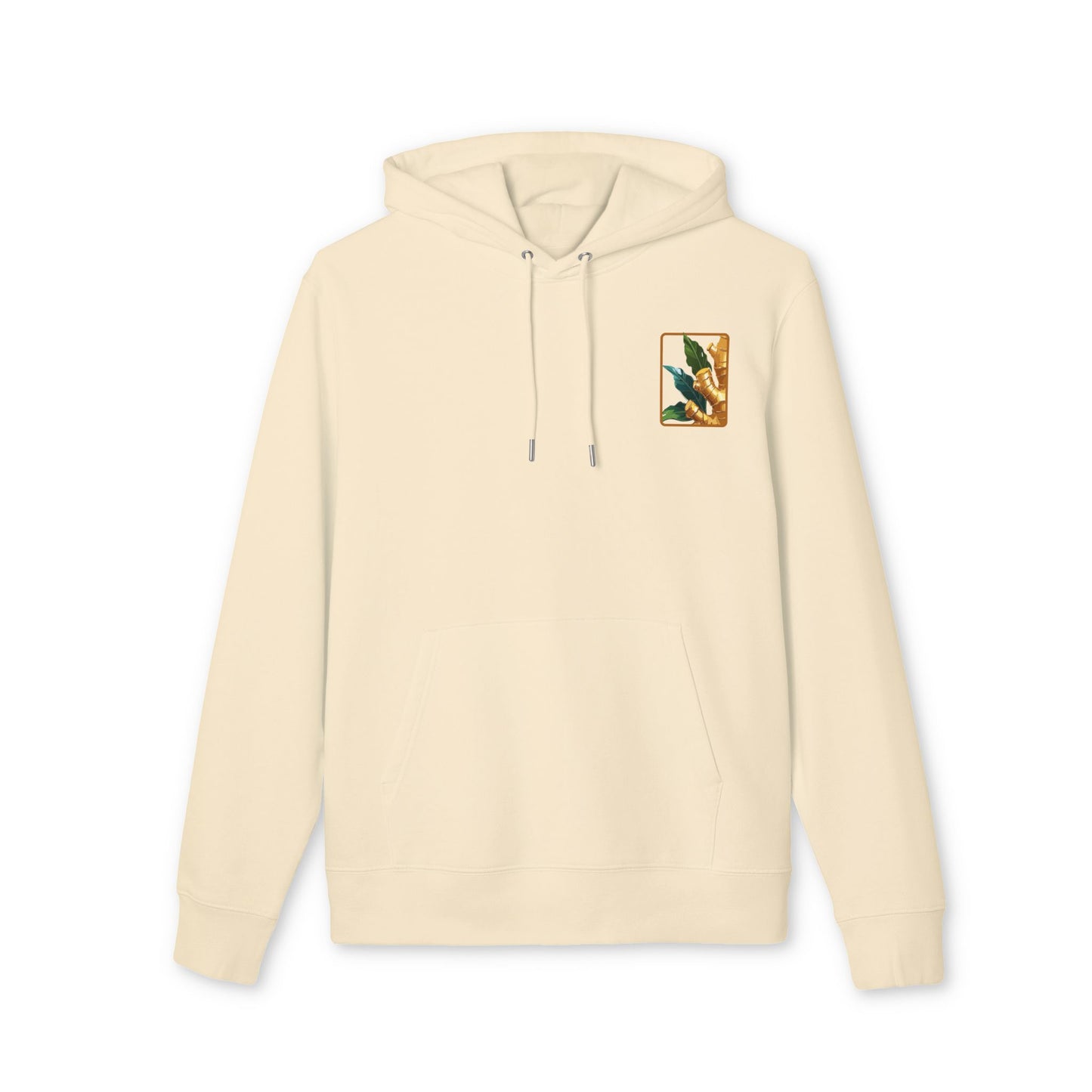 Ginger-Inspired Unisex Cruiser Hoodie - Botanical Art Design "Ginger"