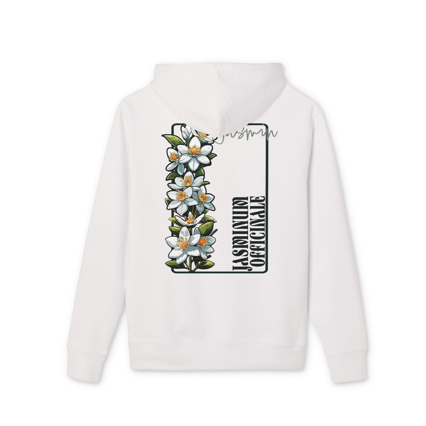 Floral Embroidered Unisex Hoodie - Stylish Comfort for Every Occasion "Jasmin"