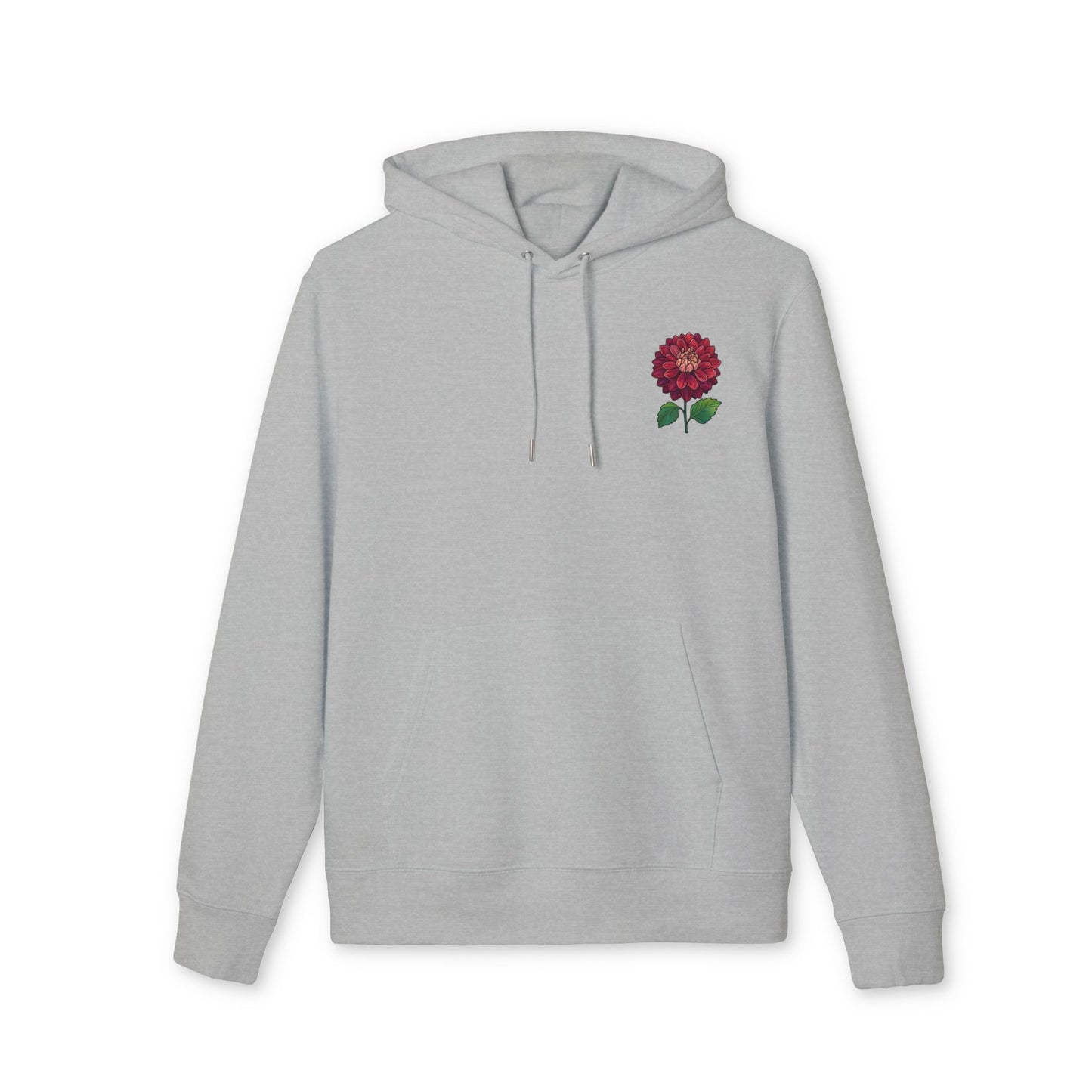Flower Power Unisex Hoodie - Cozy Fall Floral Design "Dahlia"