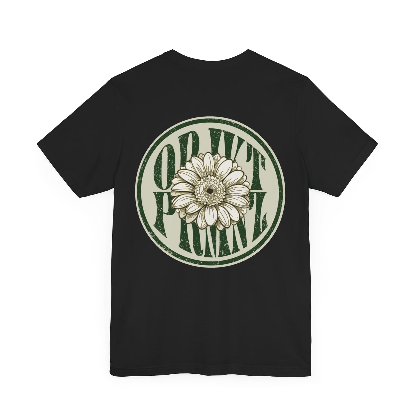 Floral Art Unisex Tee - Positive Vibes & Nature Inspired Apparel