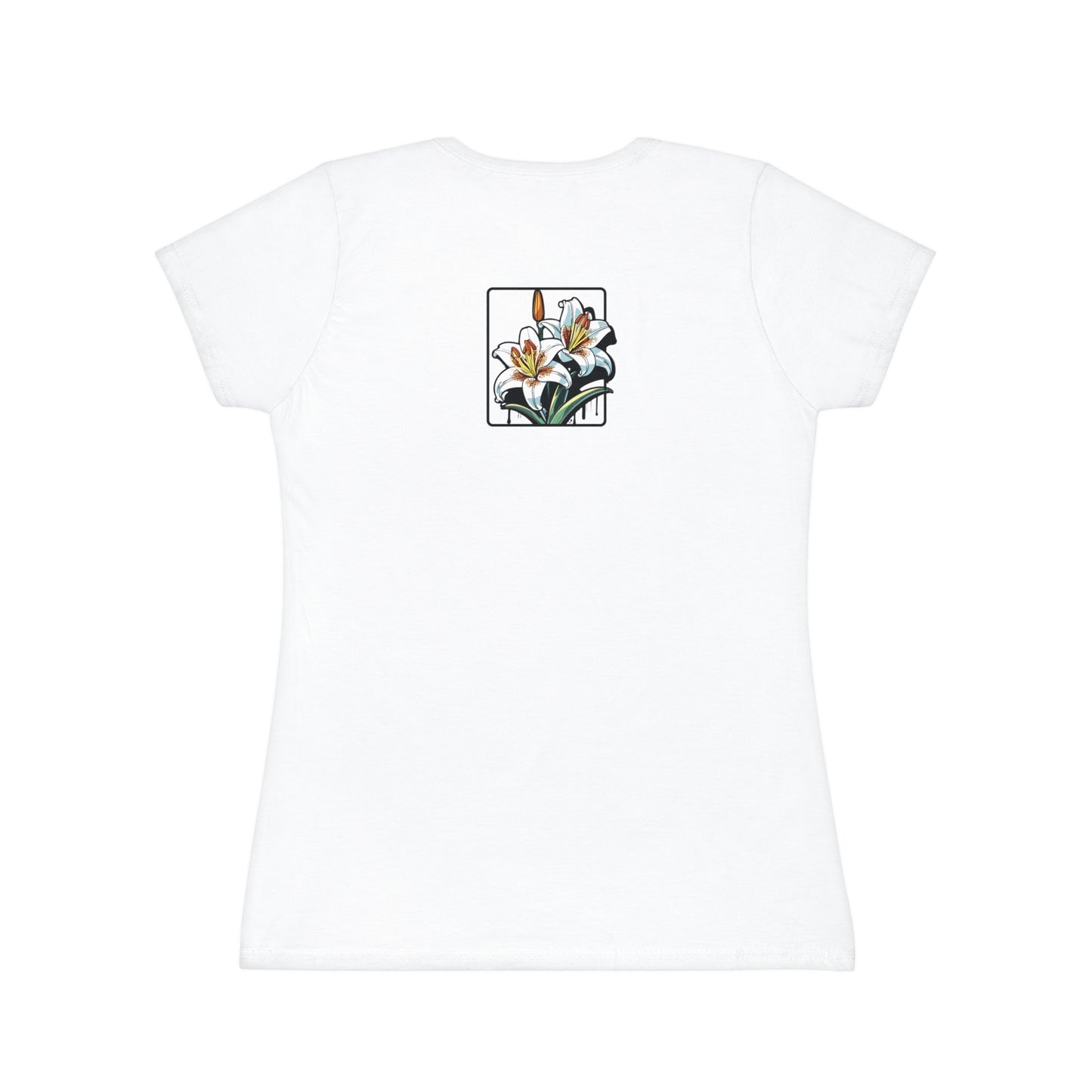 Floral Women's Iconic T-Shirt - Lily Design
