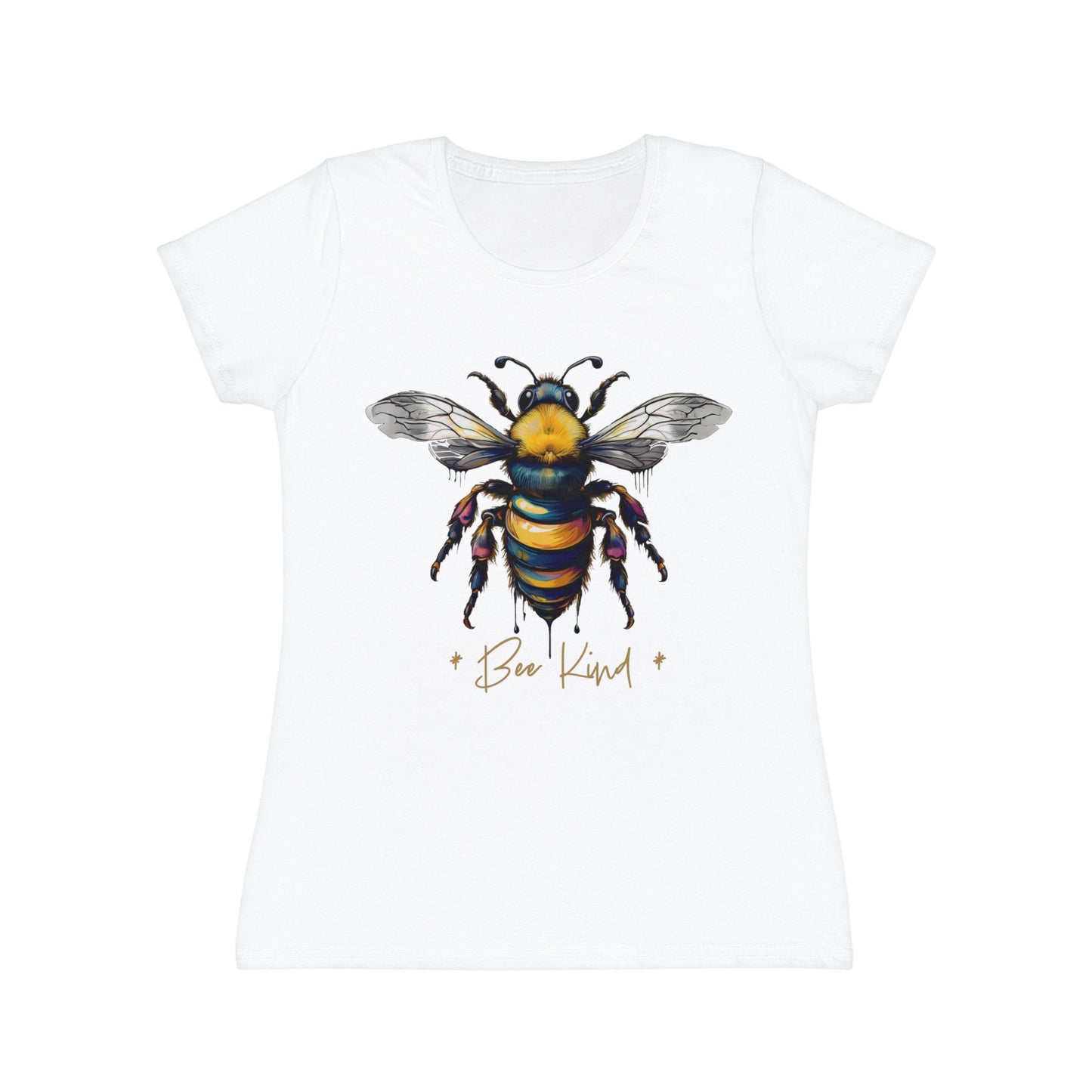 Bee Kind Iconic Women's T-Shirt - Positive Vibe Casual Tee