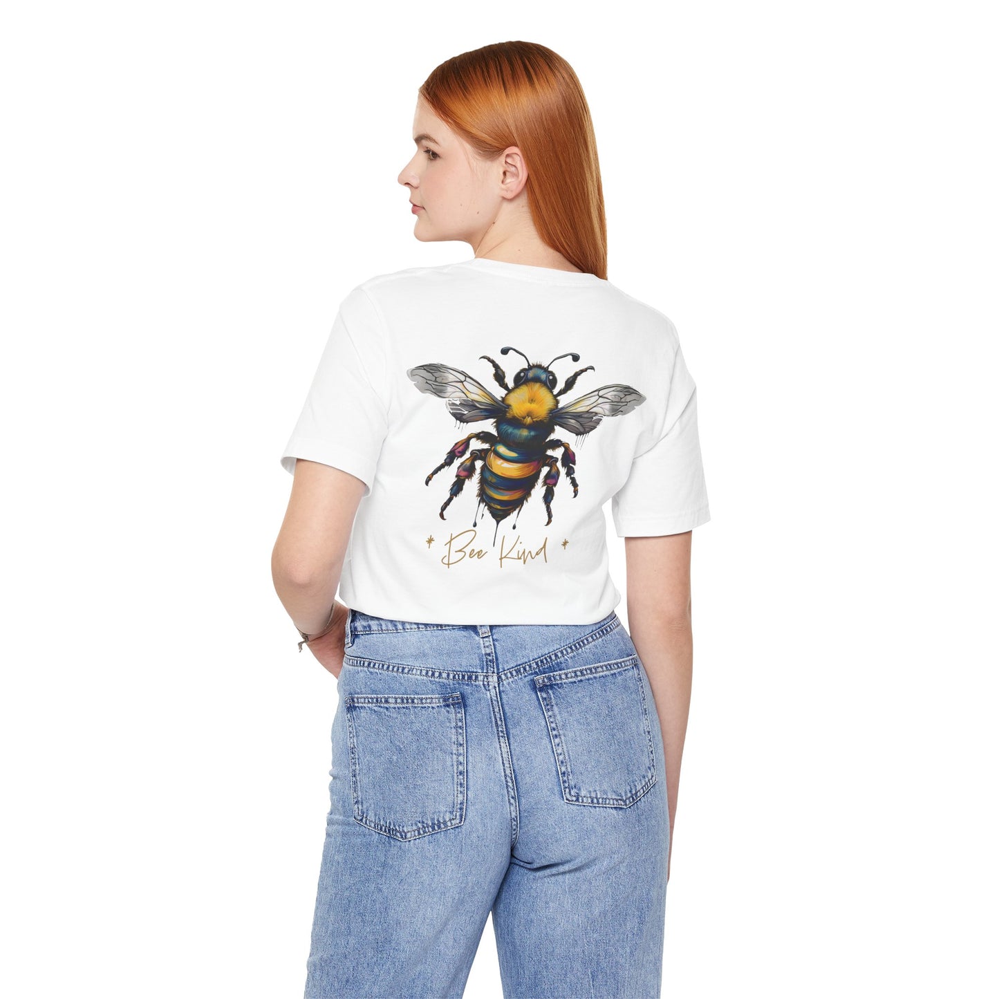 Bee Kind Unisex Jersey Short Sleeve Tee - Positive Vibes Apparel