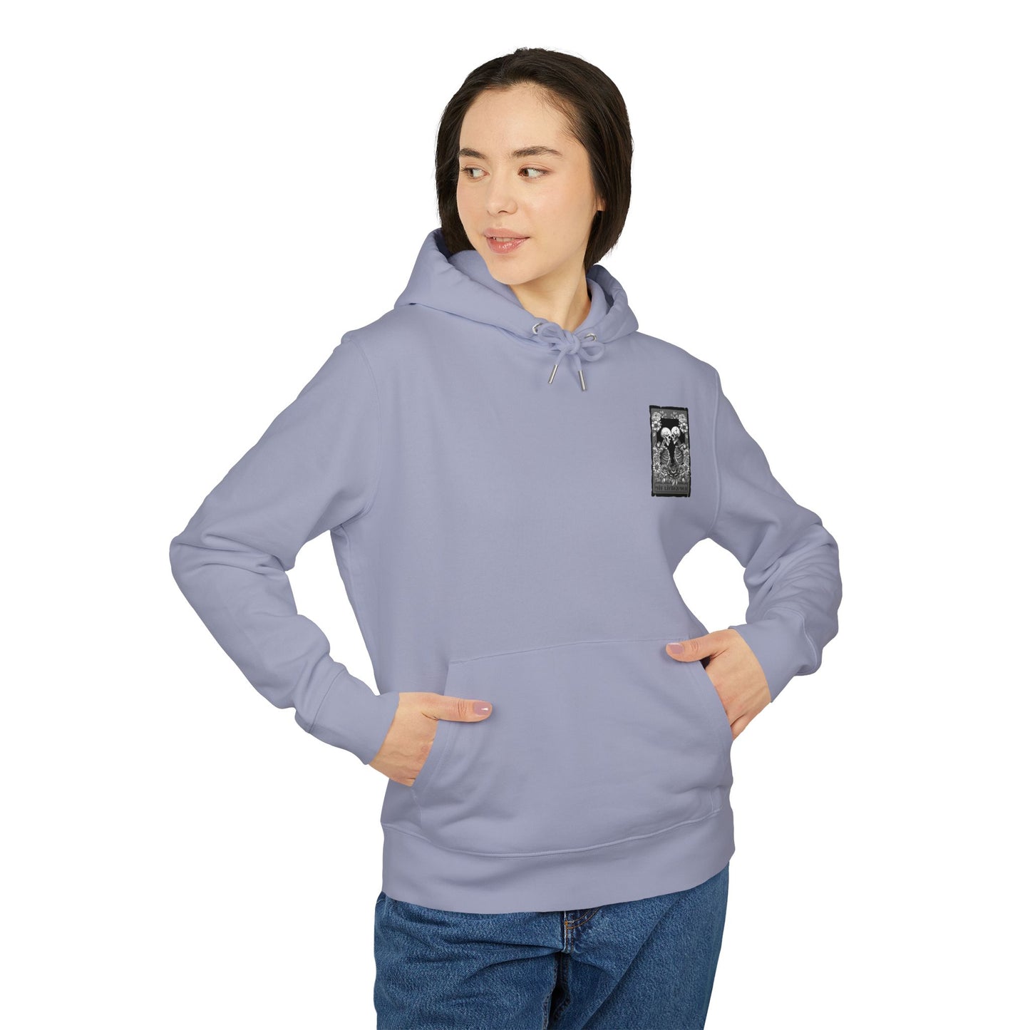 Unisex Skeleton Love Hoodie - Die Lieben Den - Stylish & Comfortable Streetwear
