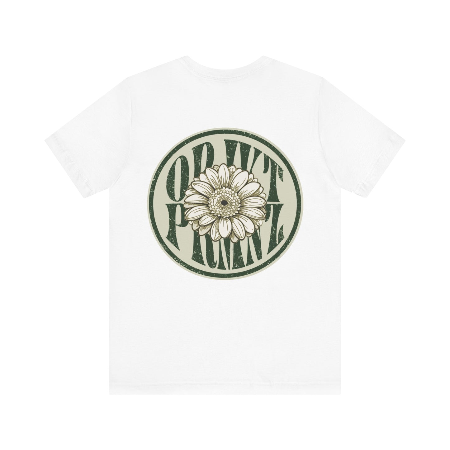 Floral Art Unisex Tee - Positive Vibes & Nature Inspired Apparel