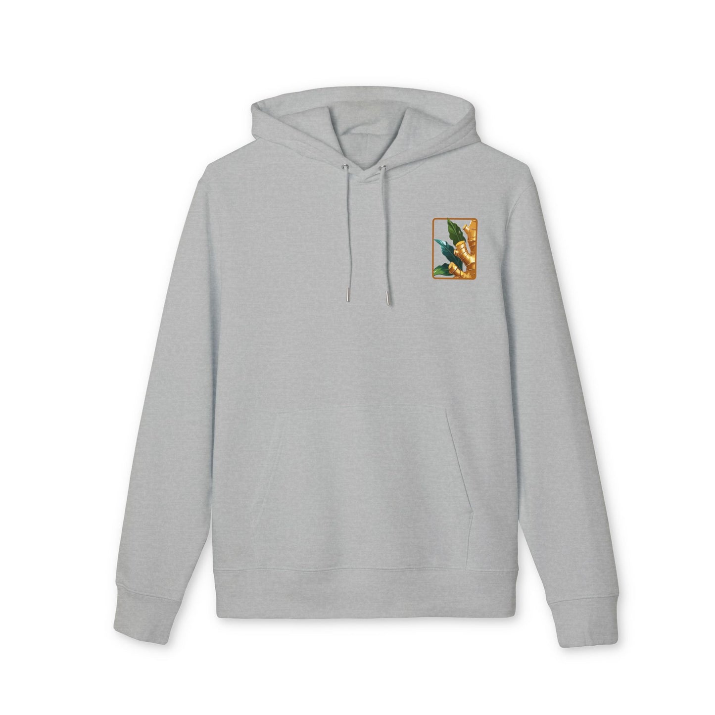 Ginger-Inspired Unisex Cruiser Hoodie - Botanical Art Design "Ginger"