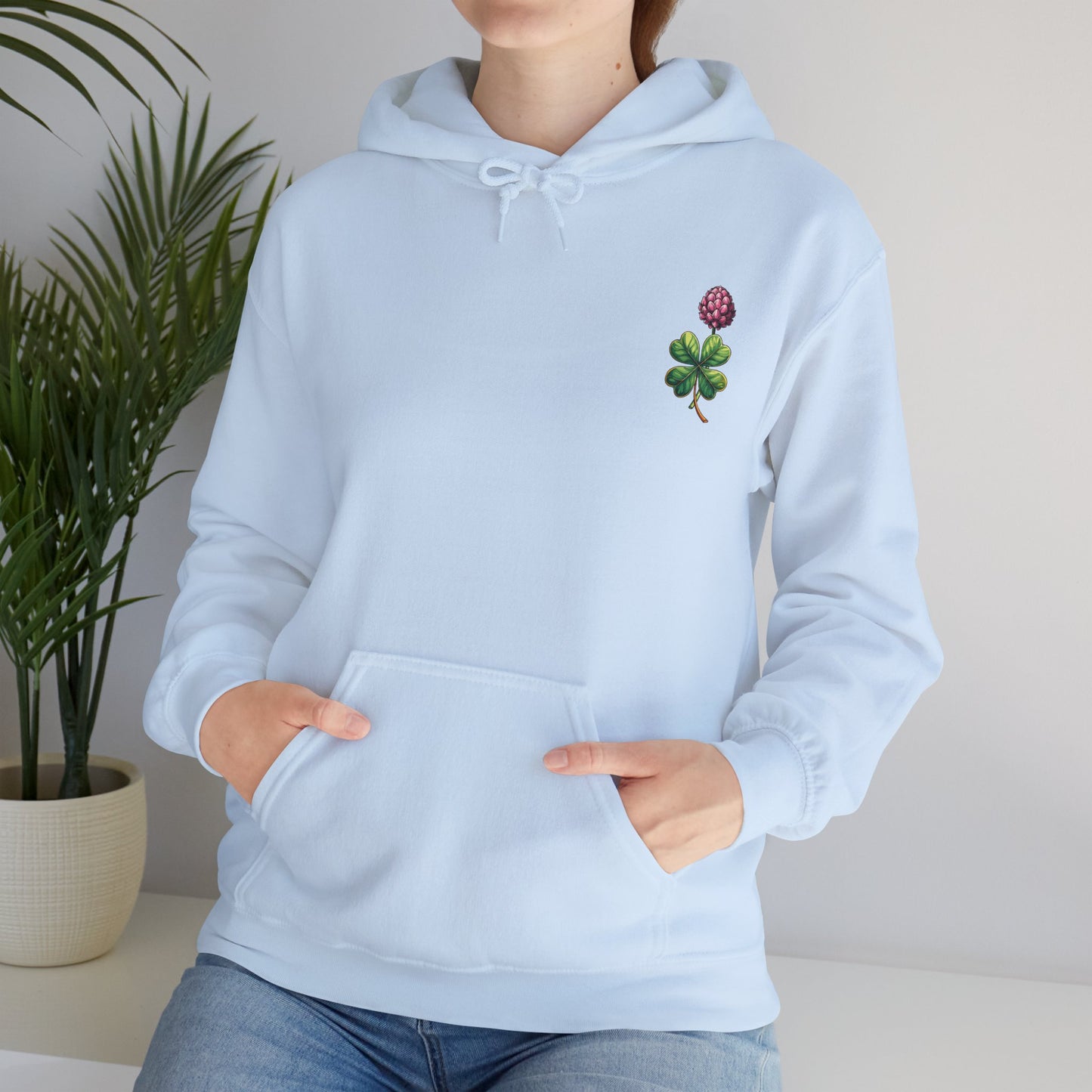 Clover Charm Unisex Heavy Blend™ Hooded Sweatshirt - St. Patrick's Day Apparel