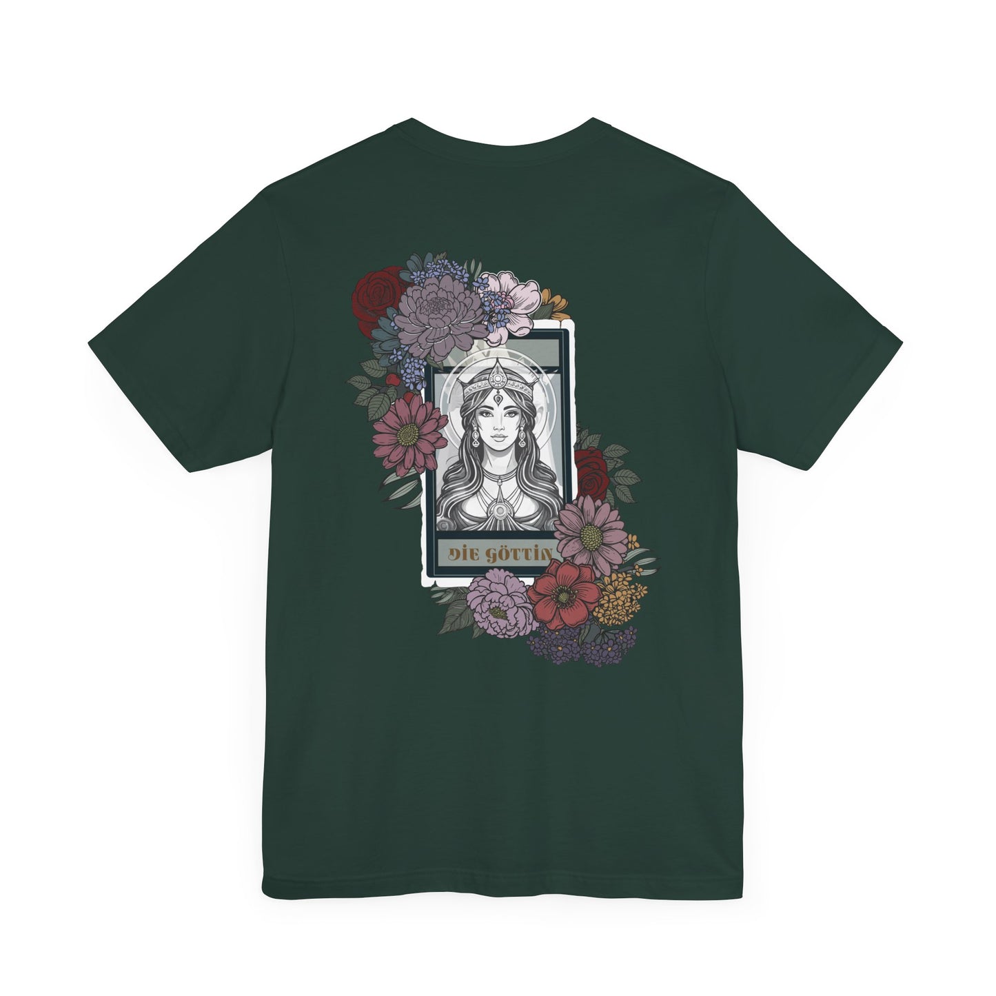 Floral Graphic Unisex T-Shirt - Feminine Art Tee for Everyday Wear