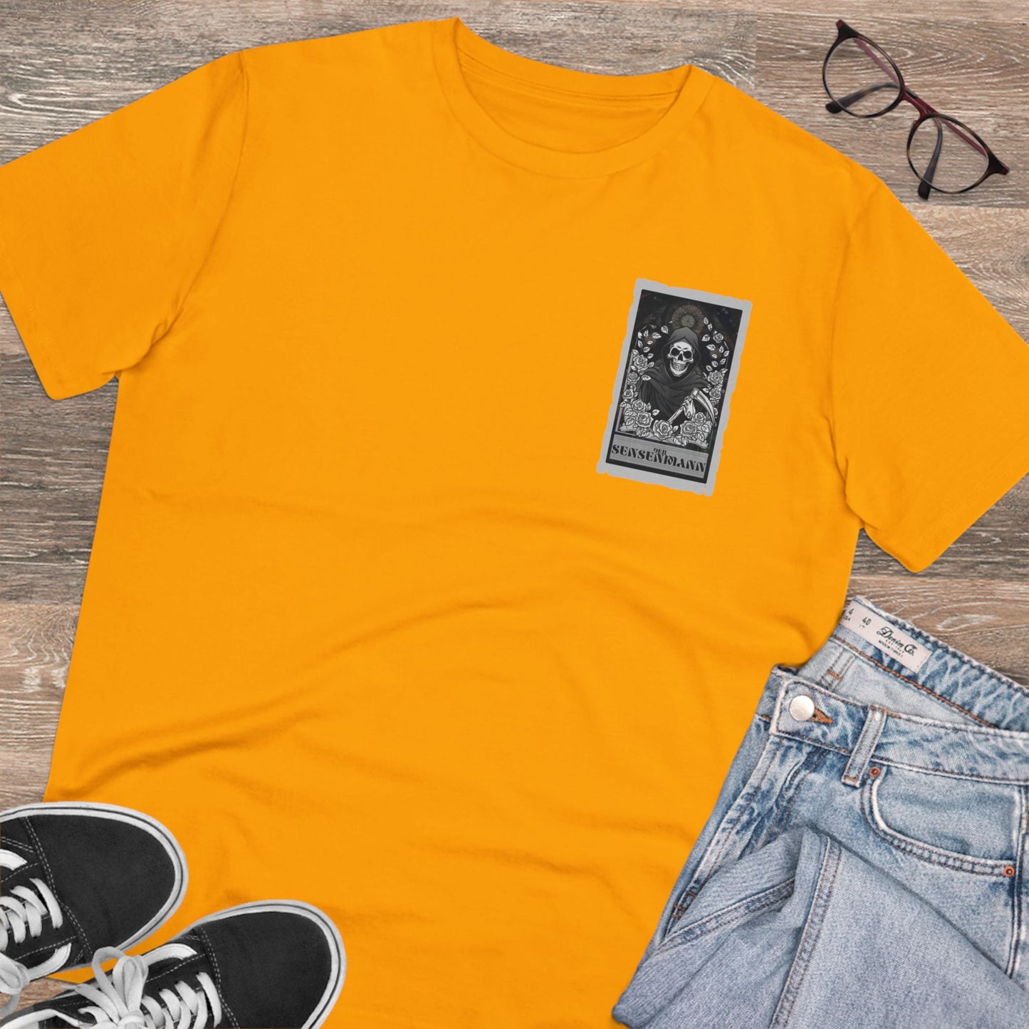 Organic Creator T-Shirt - Unisex | Artistic Skull Design for Creatives & Festival Lovers
