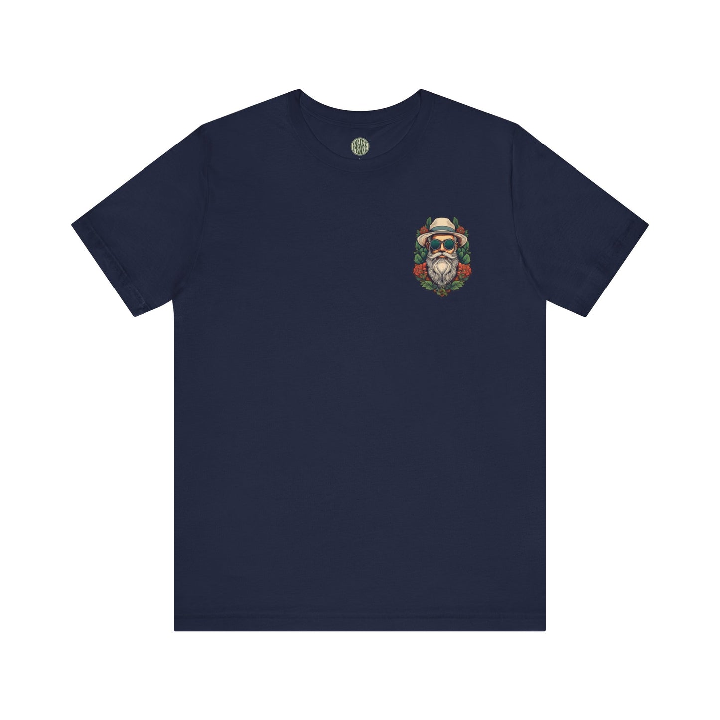 Cool Vintage-Inspired Unisex Tee - Bearded Man with Sunglasses Design