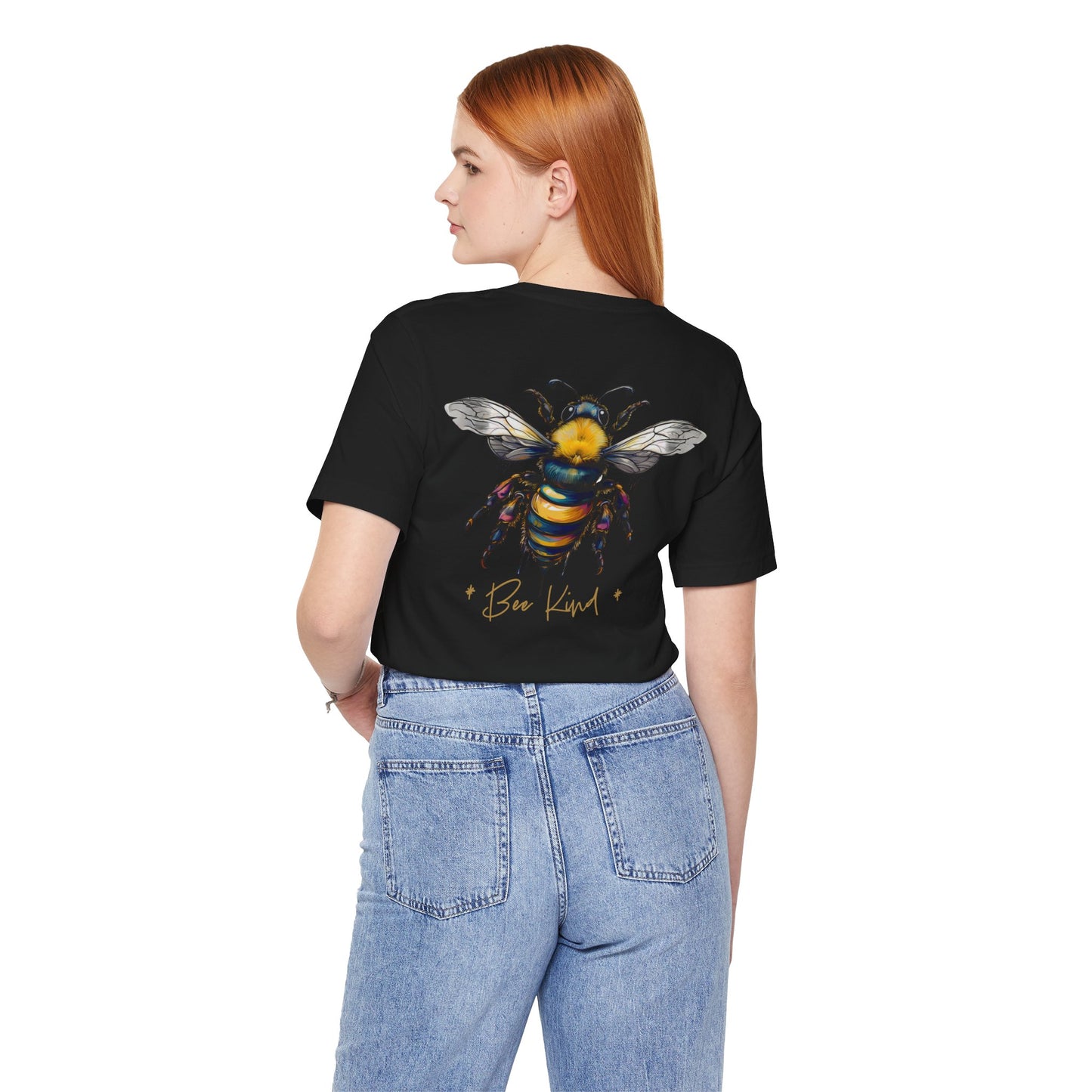 Bee Kind Unisex Jersey Short Sleeve Tee - Positive Vibes Apparel