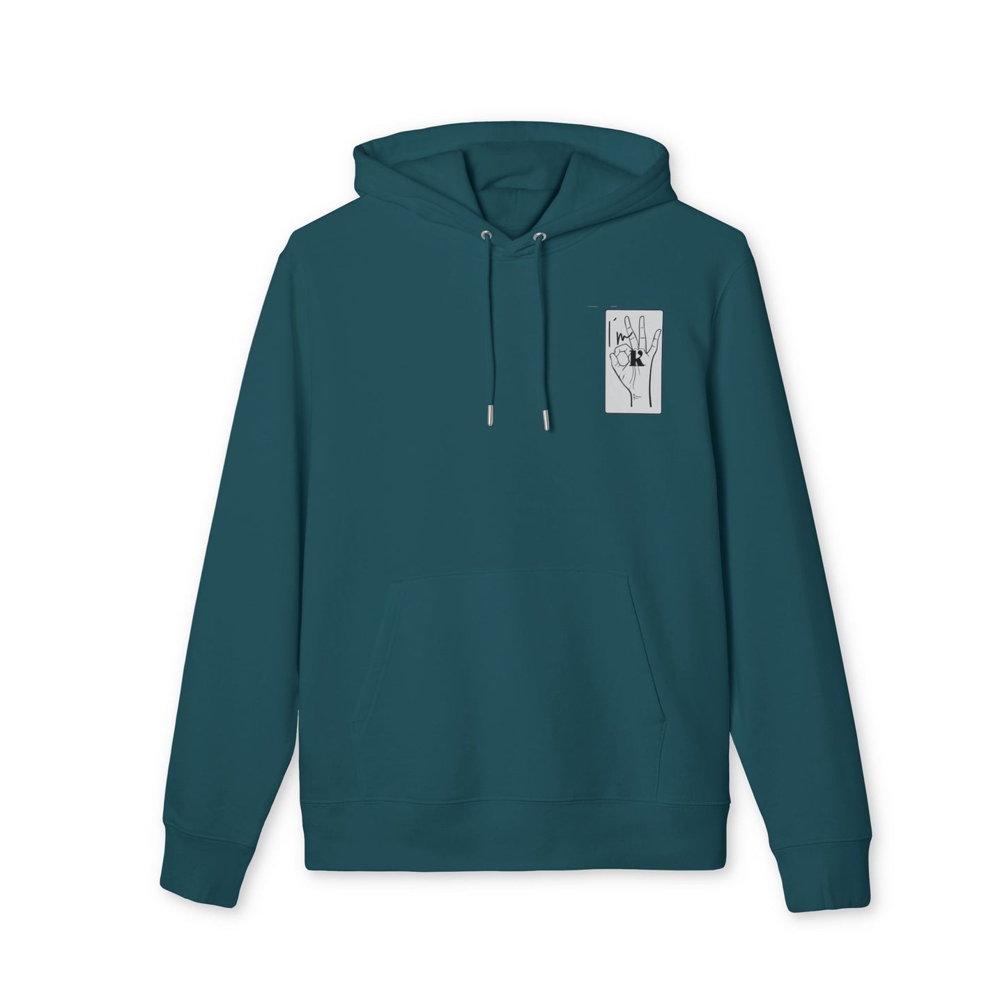 Copy of Hoodie - 'im ok' cool and casual design
