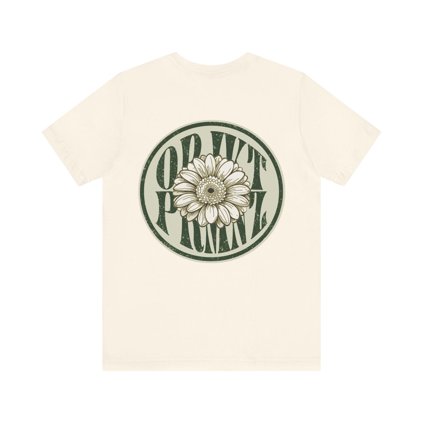 Floral Art Unisex Tee - Positive Vibes & Nature Inspired Apparel
