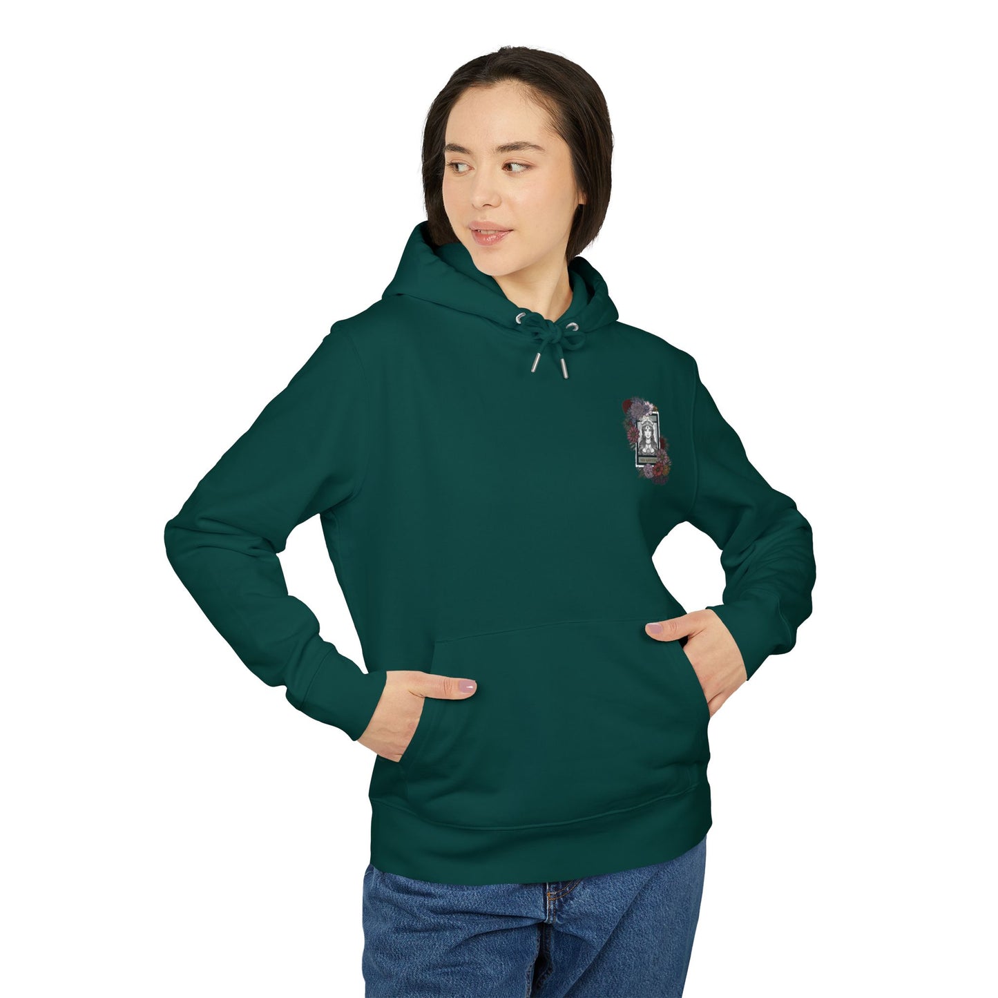 Mystical Floral Unisex Hoodie – Celebrate Your Unique Style