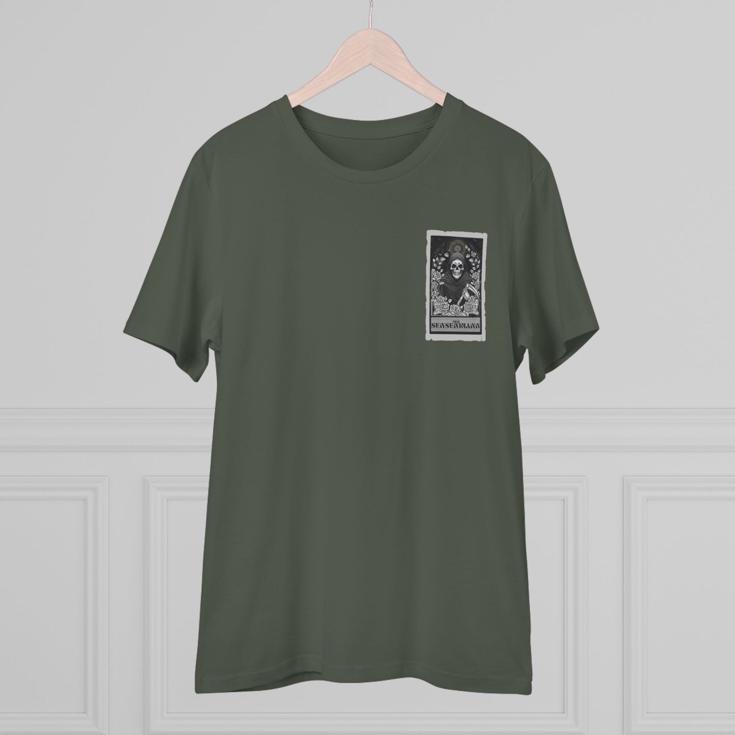 Organic Creator T-Shirt - Unisex | Artistic Skull Design for Creatives & Festival Lovers
